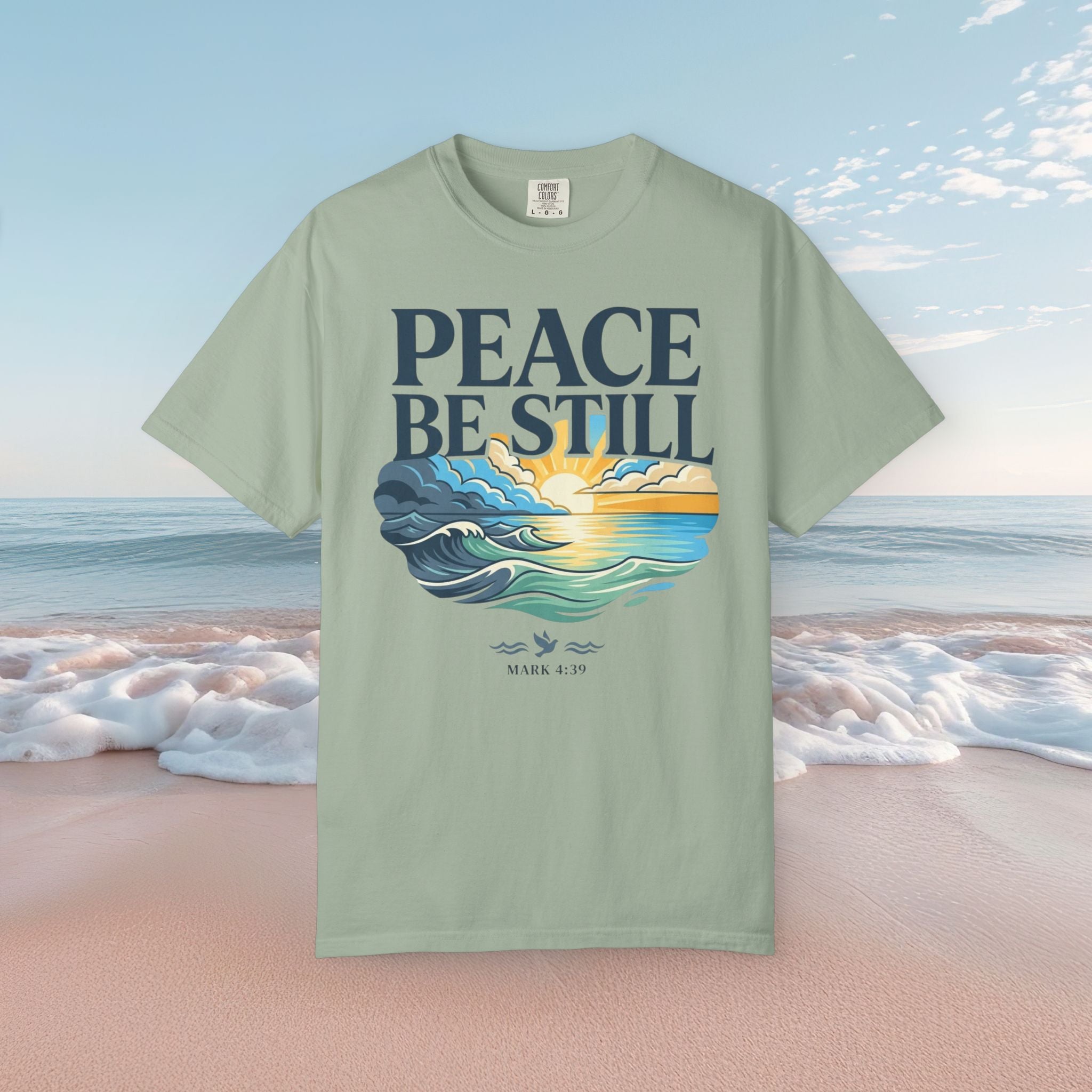 Peace Be Still Faith Tee