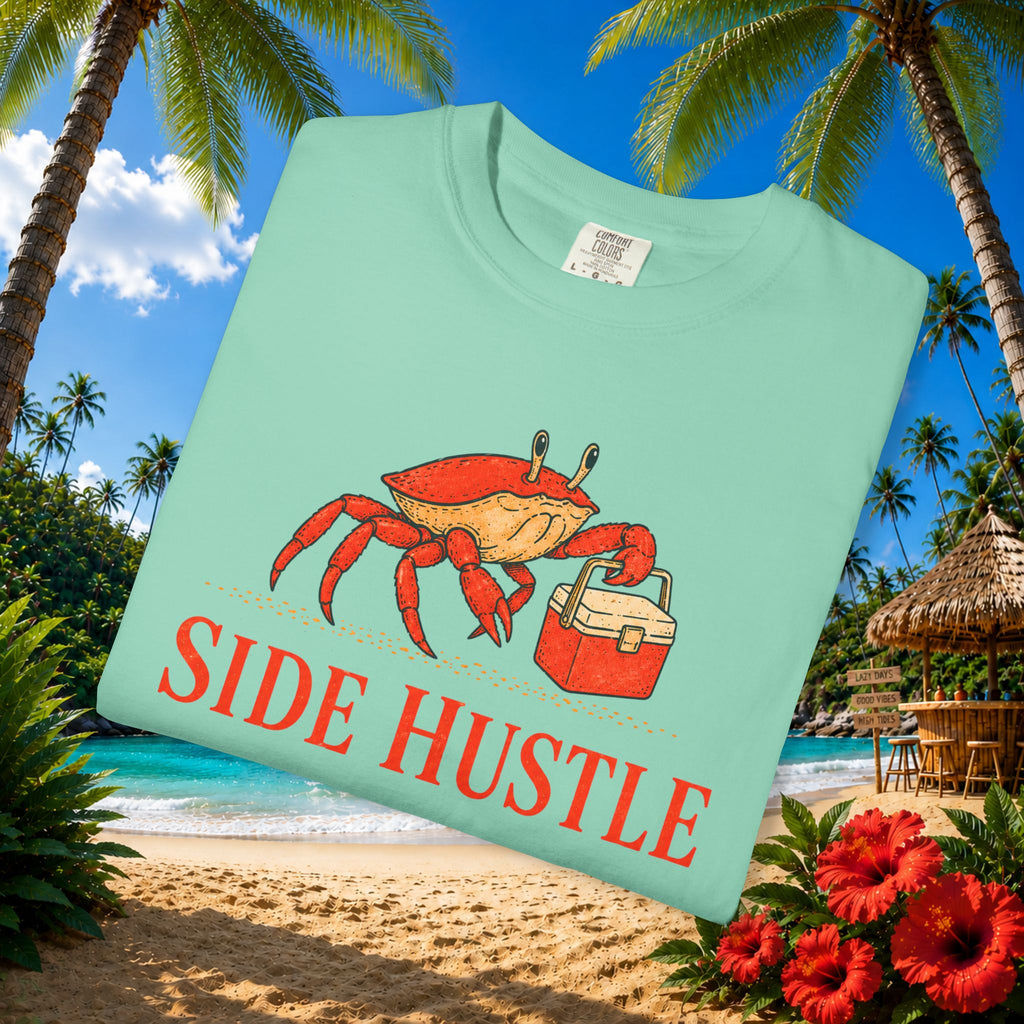Side Hustle Crab Tee