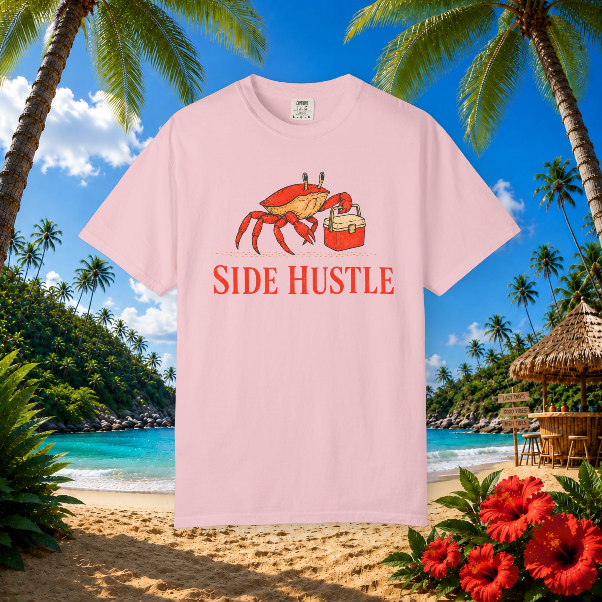 Side Hustle Crab Tee