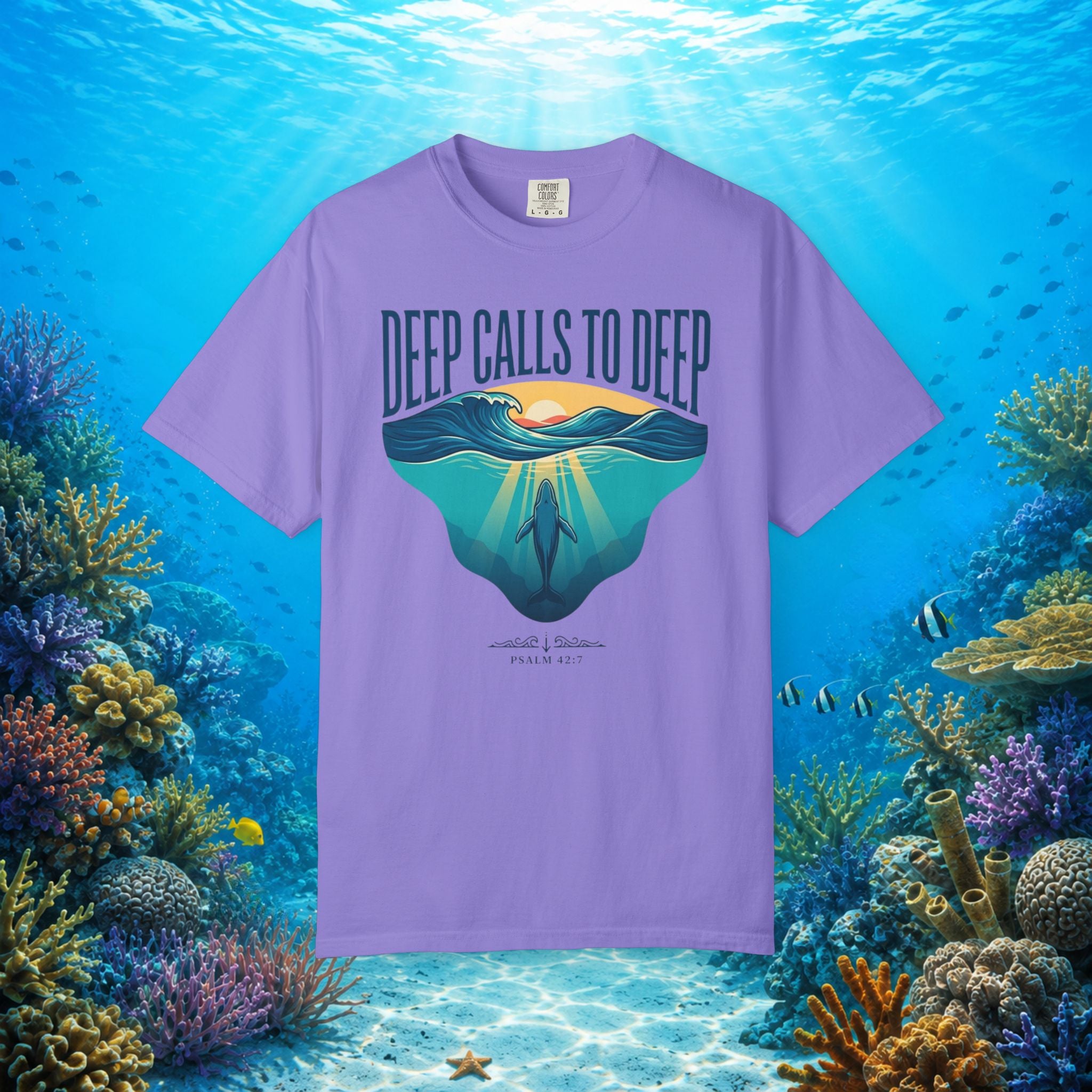 Deep Calls to Deep Faith Tee