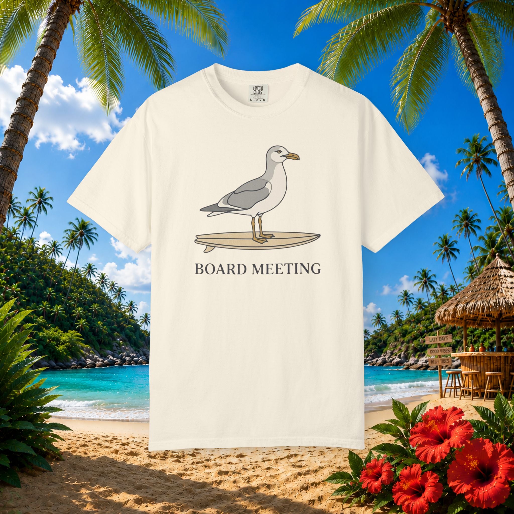 Board Meeting Seagull Tee