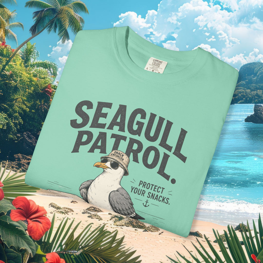 Seagull on Snack Patrol Tee