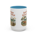 Salt Water State of Mind Two-Tone Coffee Mug, 15oz
