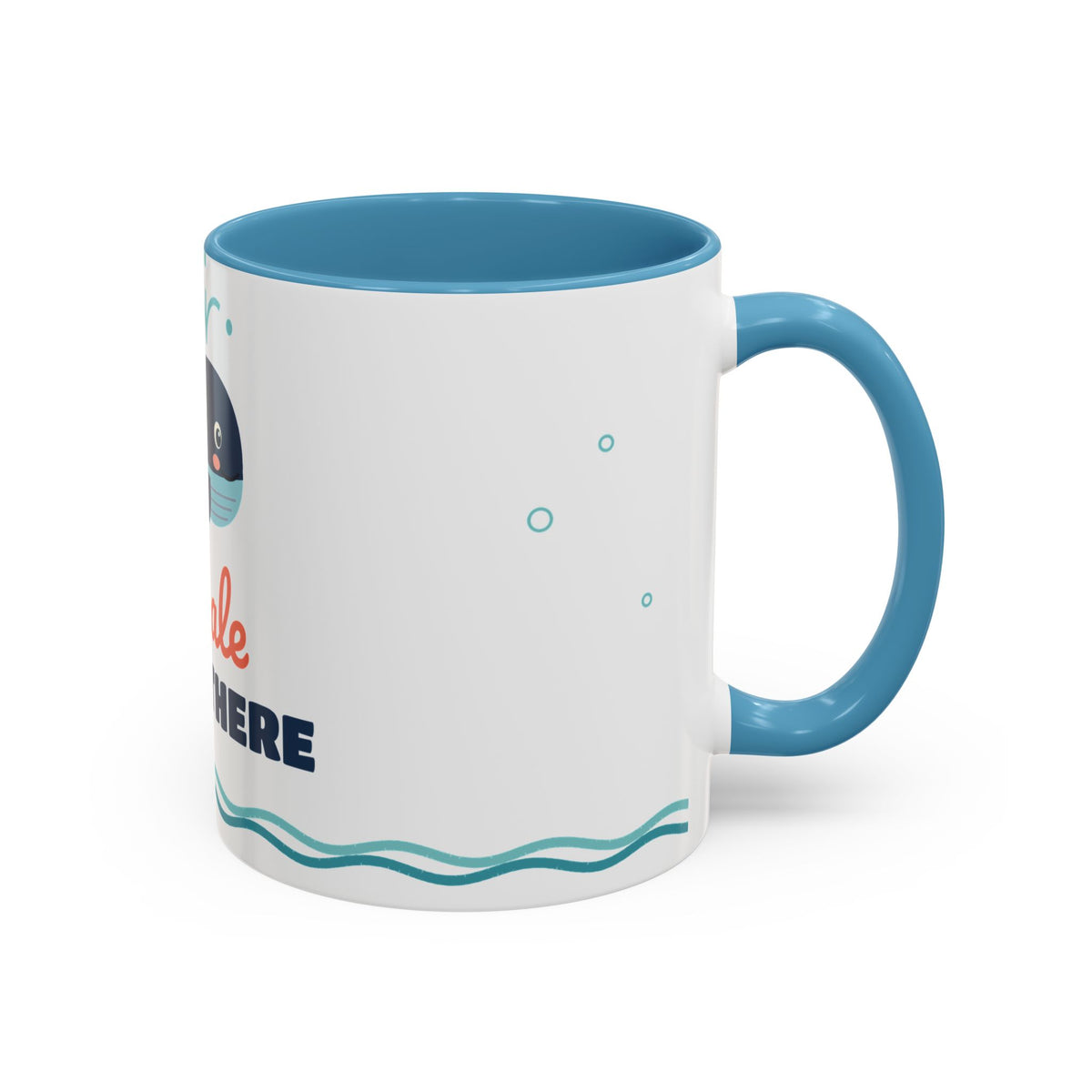 Whale Hello There Coffee Mug, 11oz or 15oz