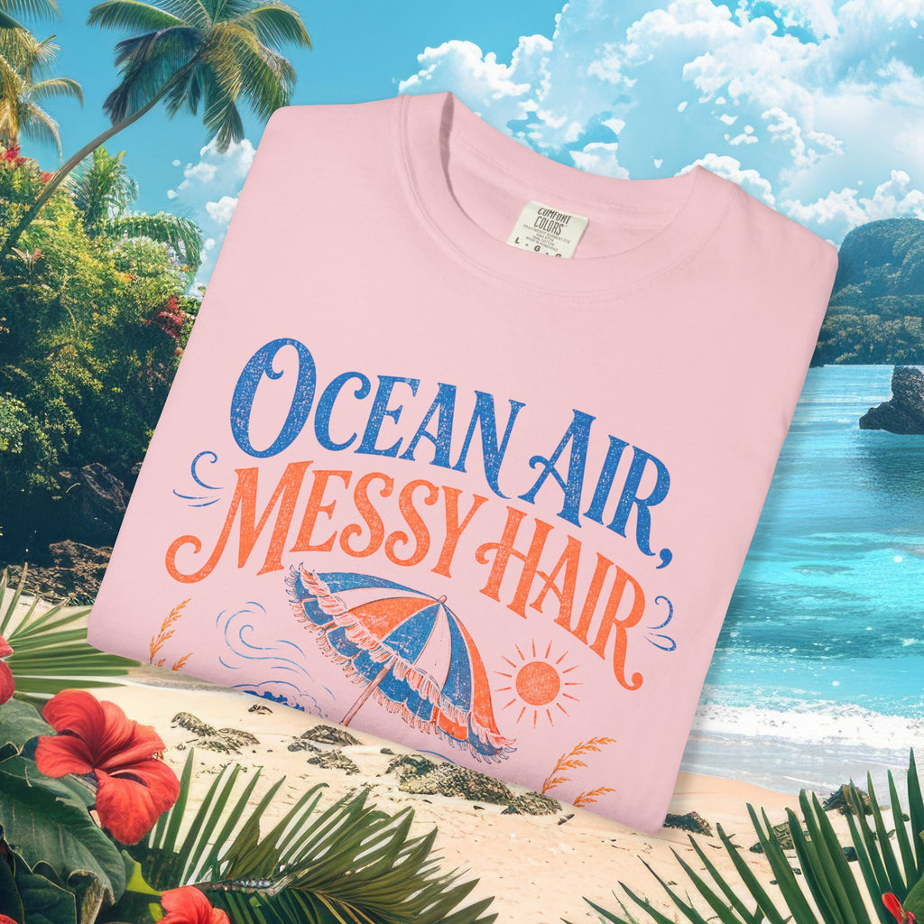 Ocean Air Messy Hair Tee