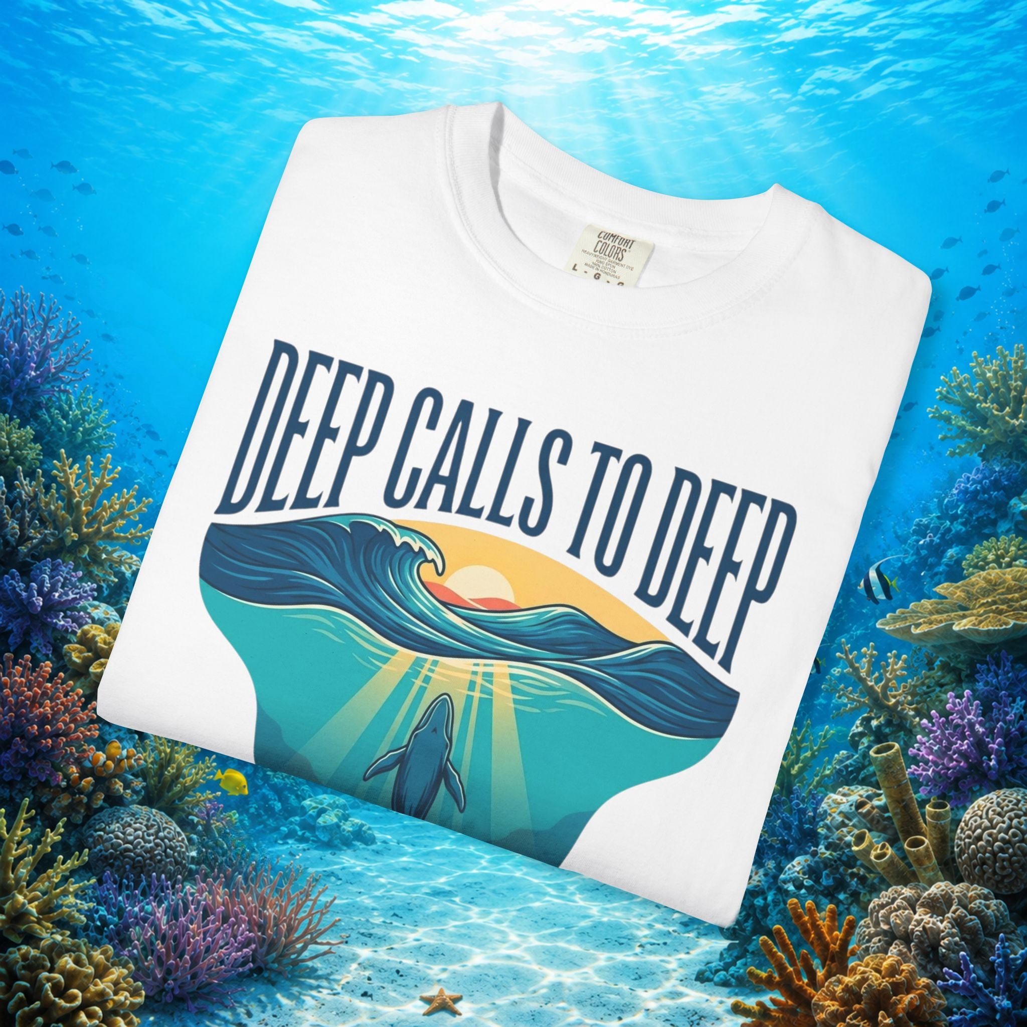 Deep Calls to Deep Faith Tee