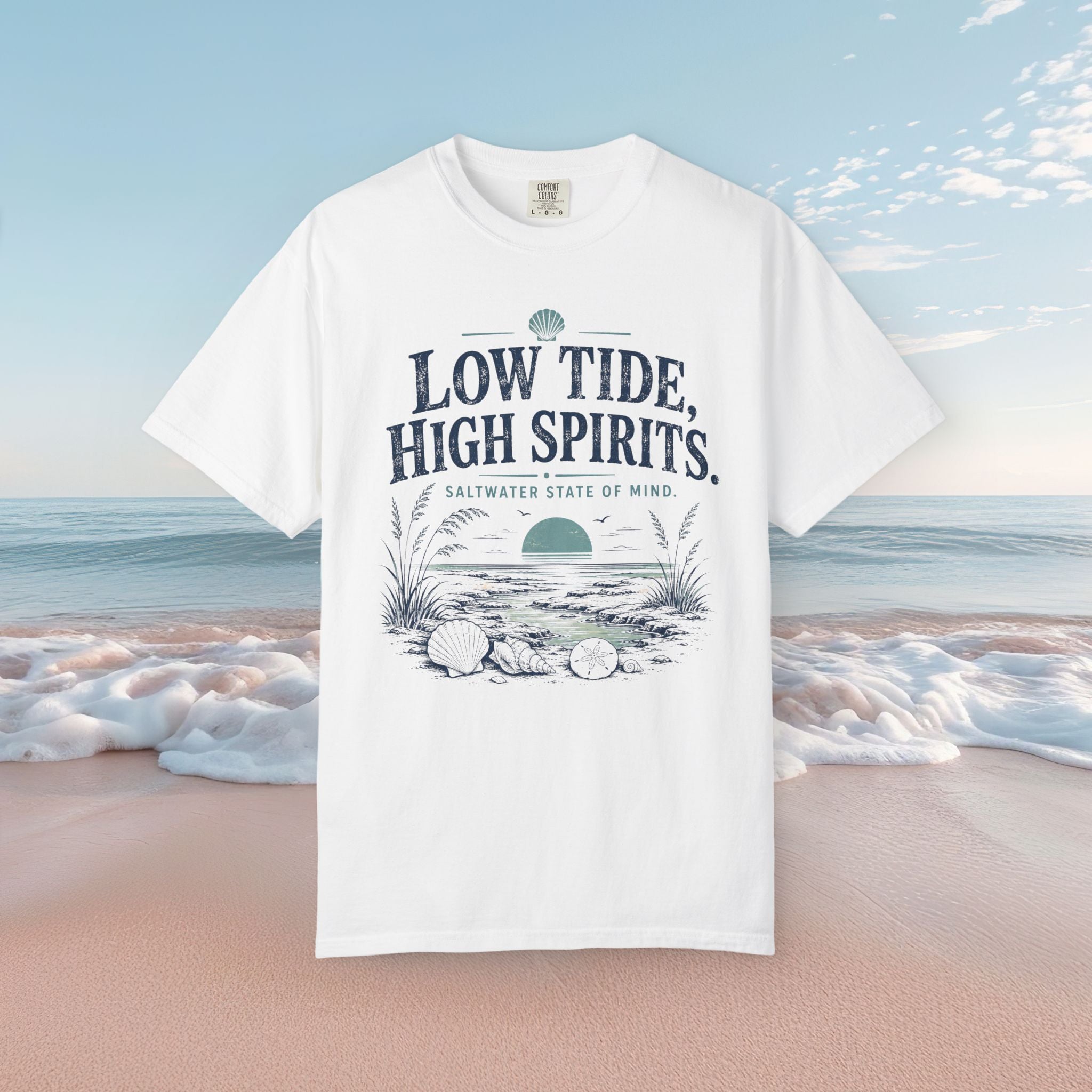 Low Tide, High Spirits Tee