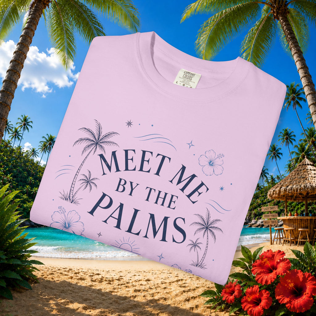 Meet Me by the Palms - Comfort Colors Tee