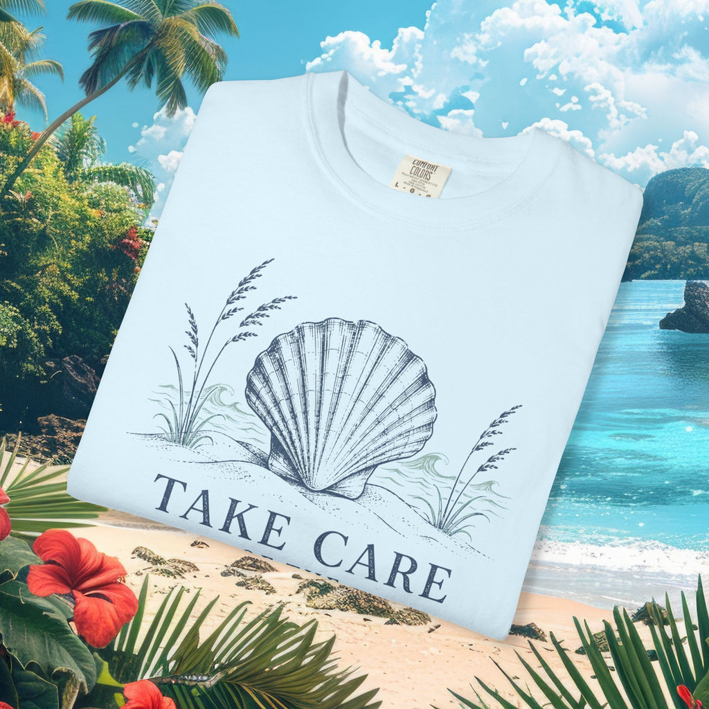Take Care of the Beach Shell Tee
