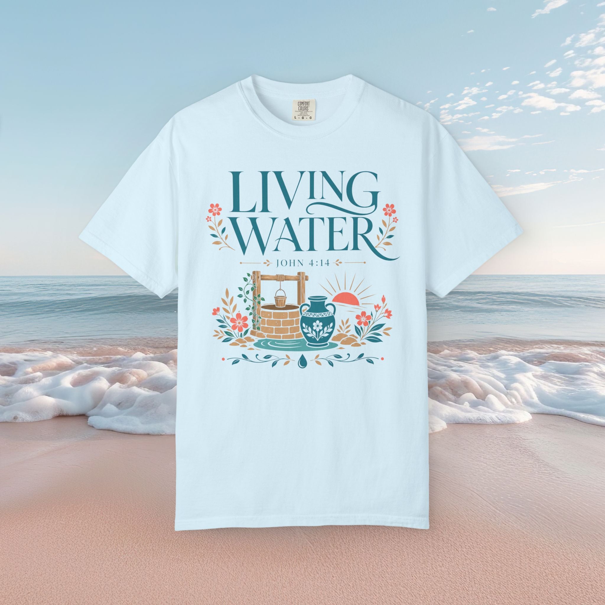 Living Water T-Shirt Faith Tee