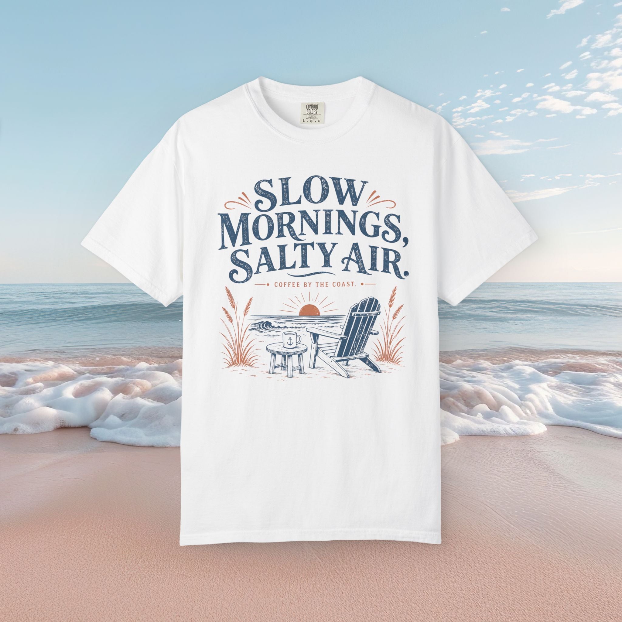 Slow Mornings, Salty Air Tee
