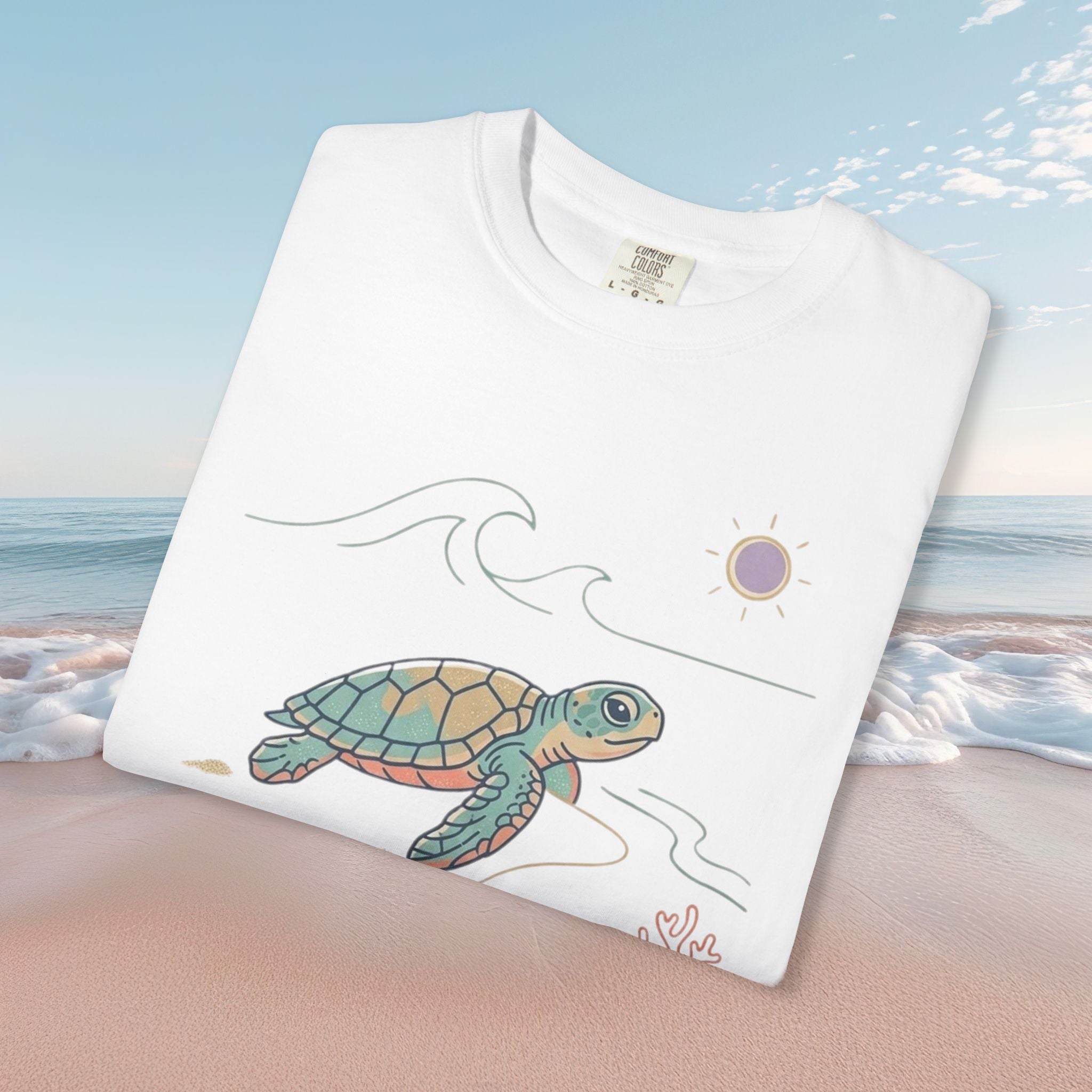Sea Turtle 'Little by Little' Tee