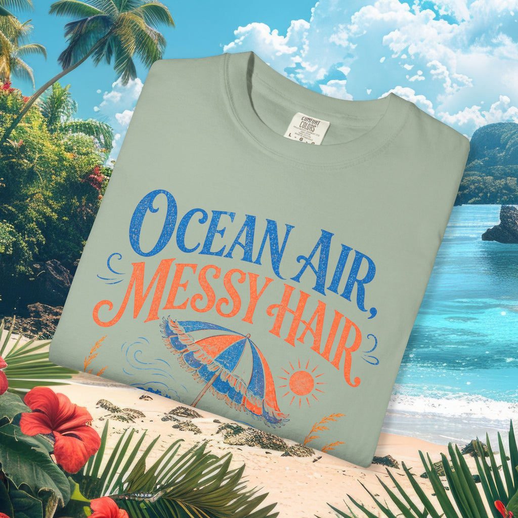 Ocean Air Messy Hair Tee