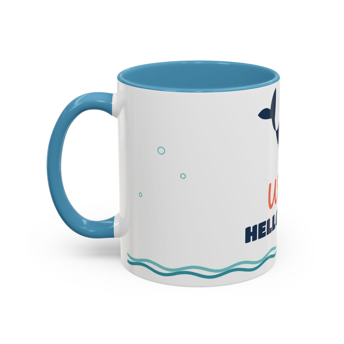 Whale Hello There Coffee Mug, 11oz or 15oz