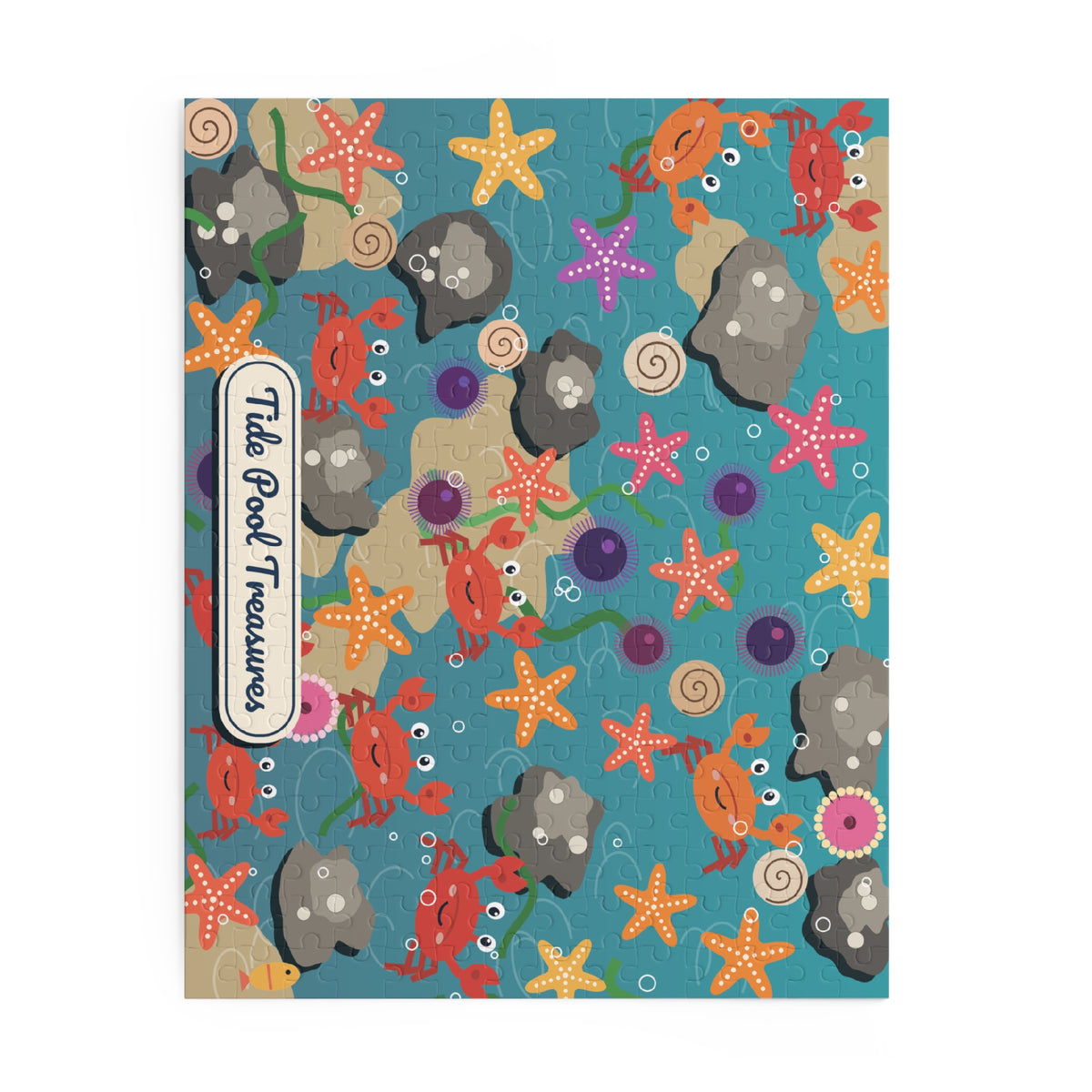 Tide Pool Treasures Jigsaw Puzzle, 252 or 500 Pieces
