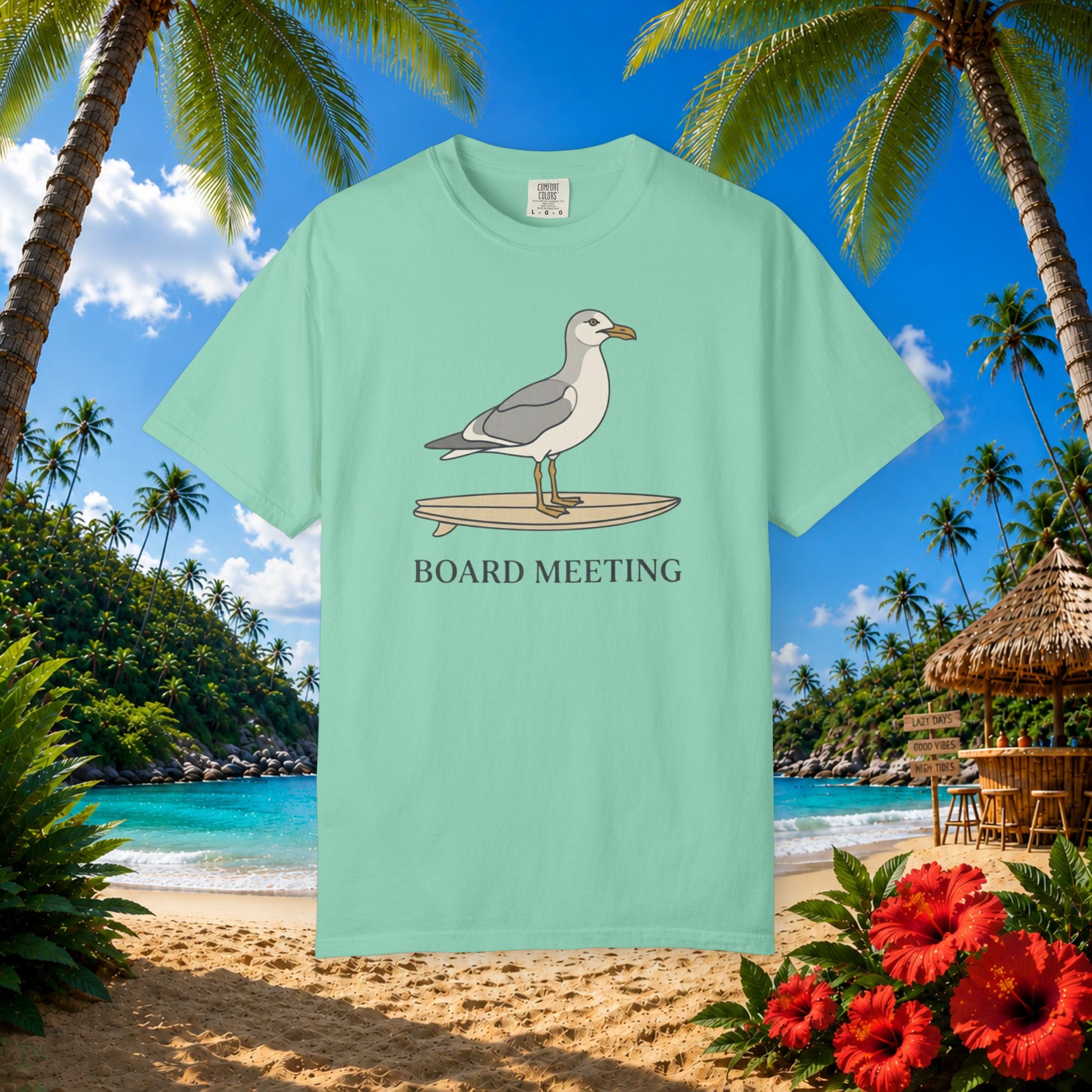 Board Meeting Seagull Tee