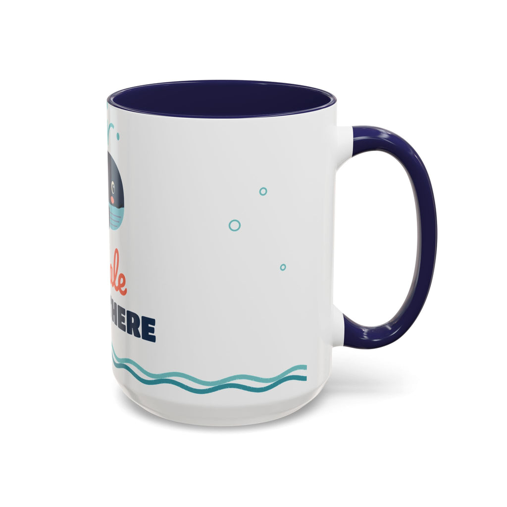 Whale Hello There Coffee Mug, 11oz or 15oz