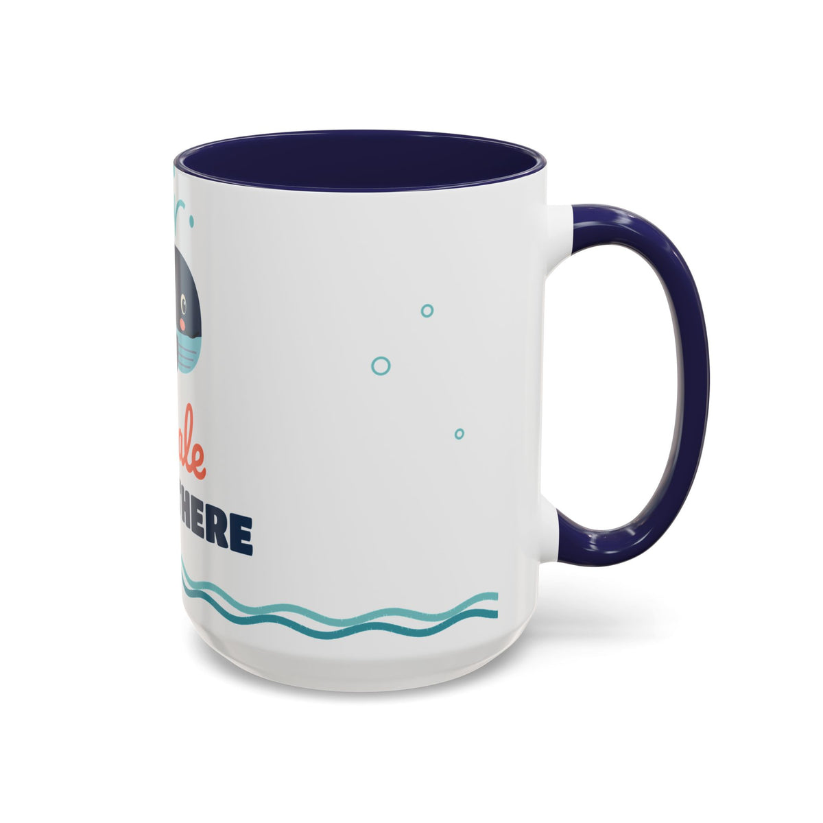 Whale Hello There Coffee Mug, 11oz or 15oz