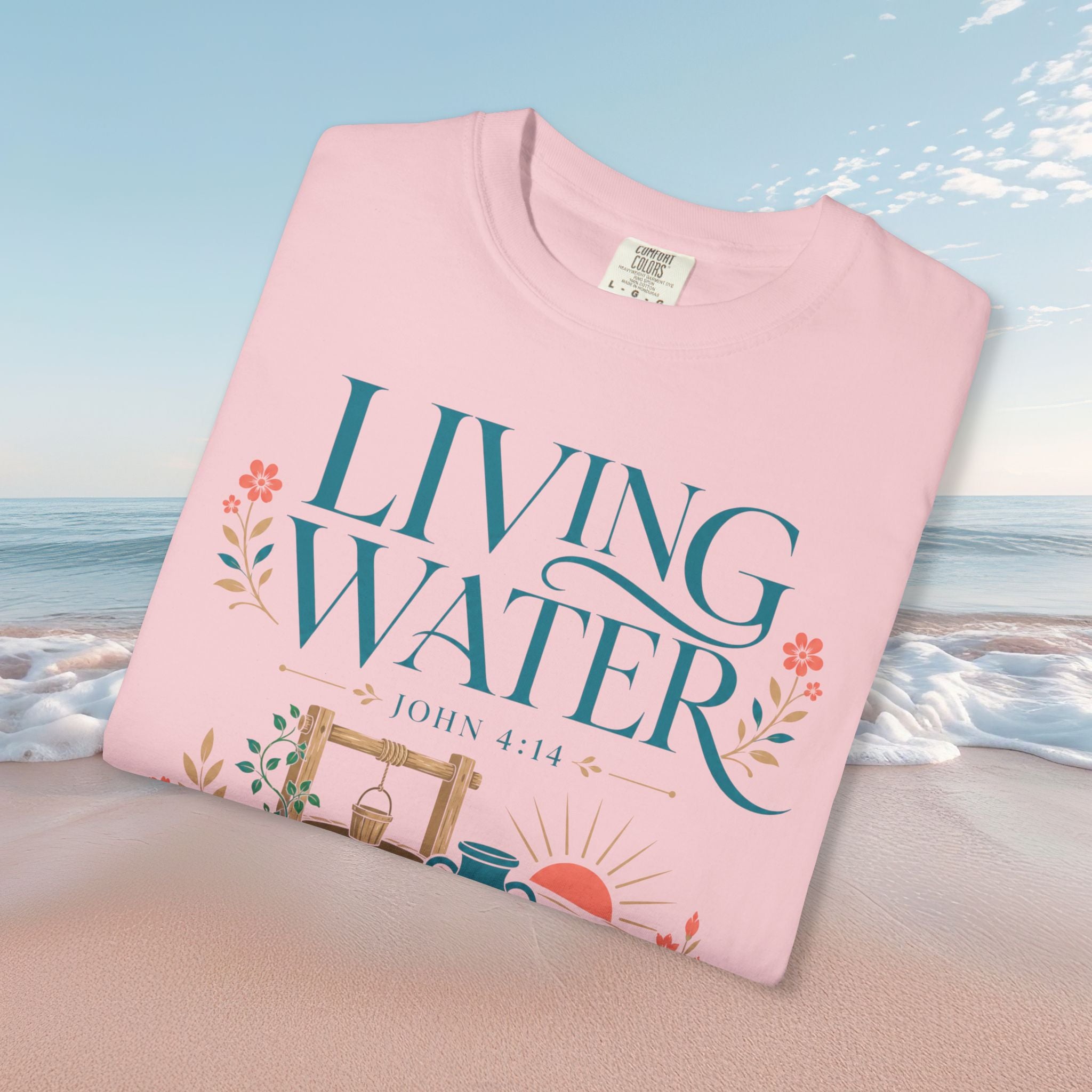 Living Water T-Shirt Faith Tee