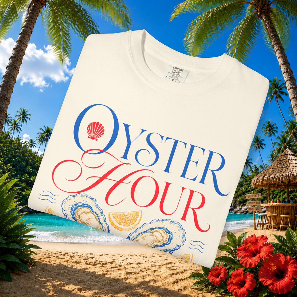 Oyster Hour Seafood Tee