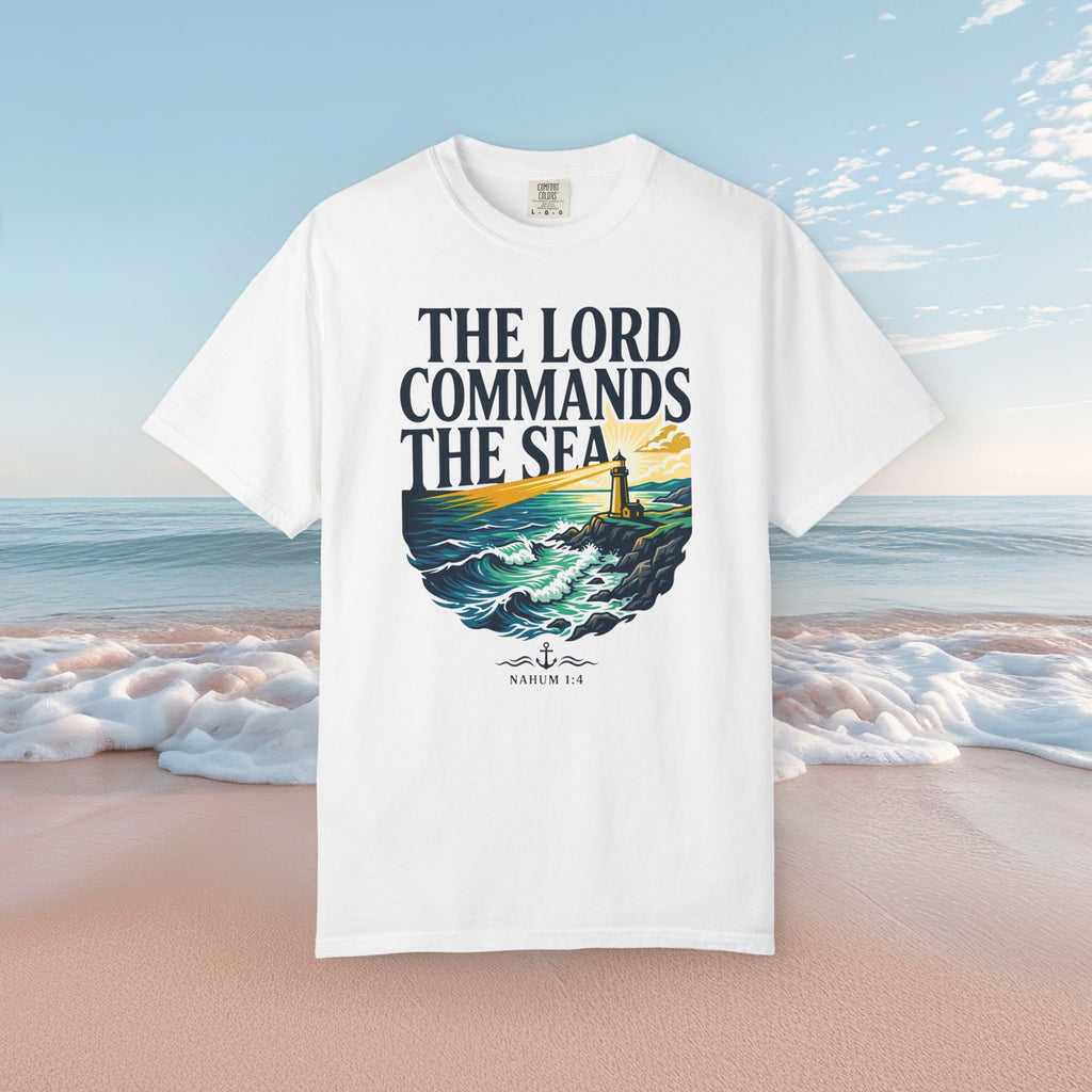 Lord Commands Sea Faith Tee
