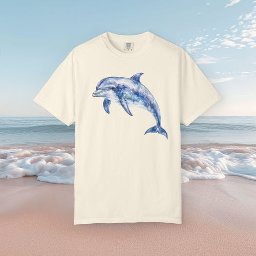 Dolphin Watercolor Tee