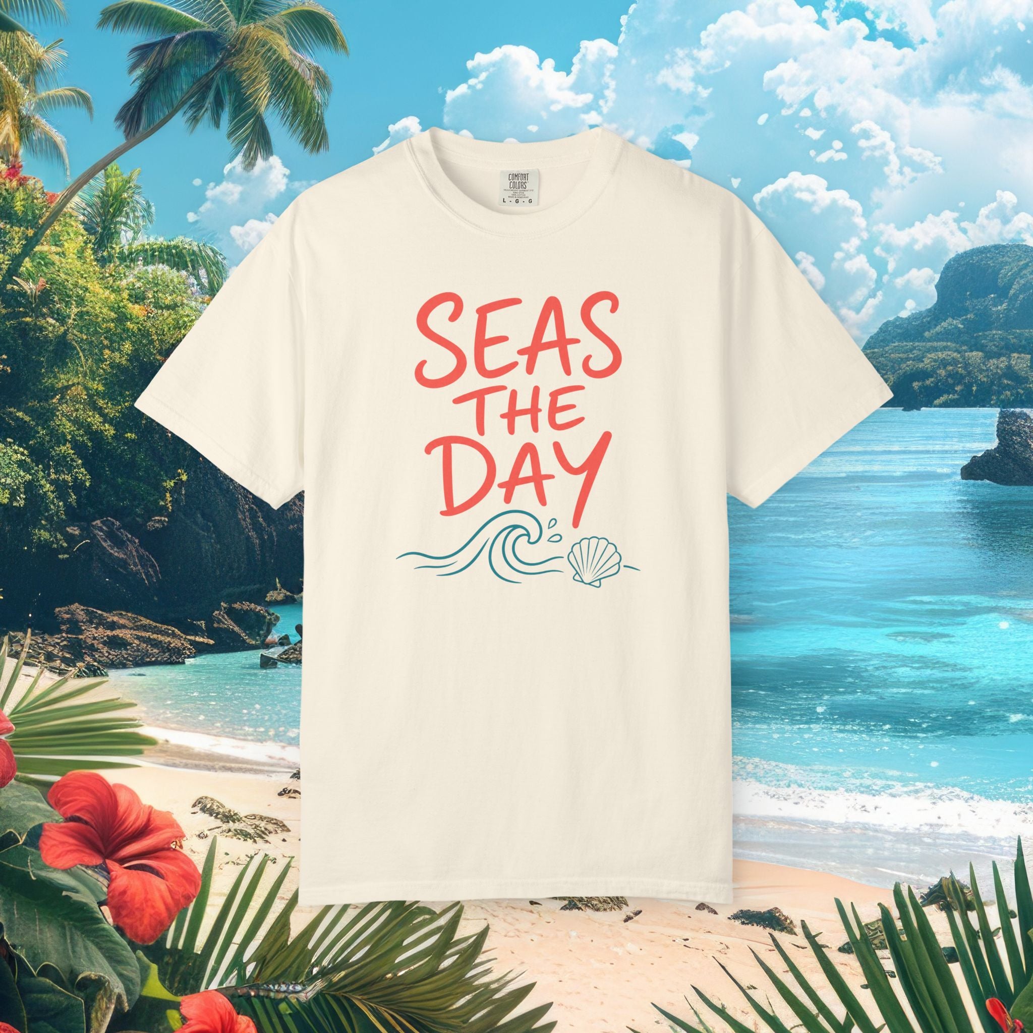 Seas the Day Beach Tee