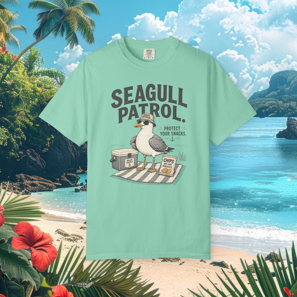 Seagull on Snack Patrol Tee