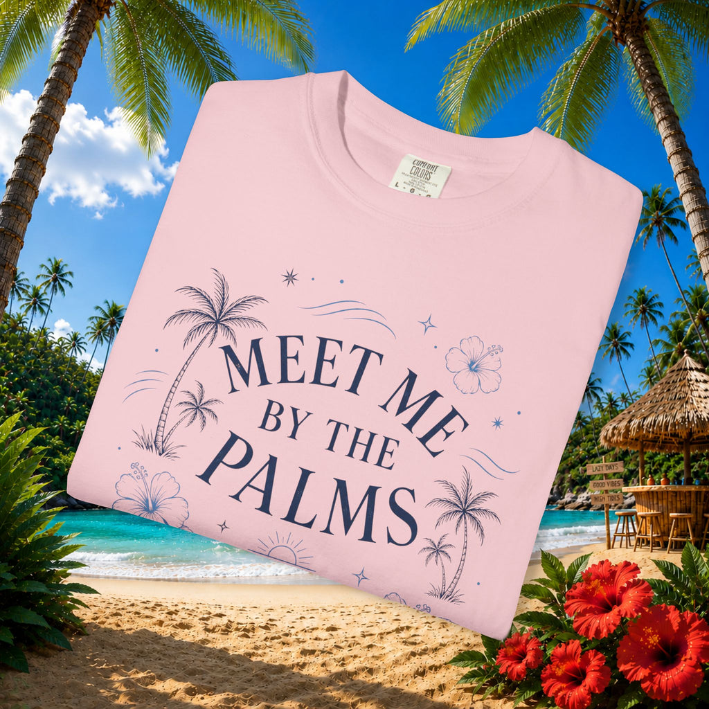 Meet Me by the Palms - Comfort Colors Tee