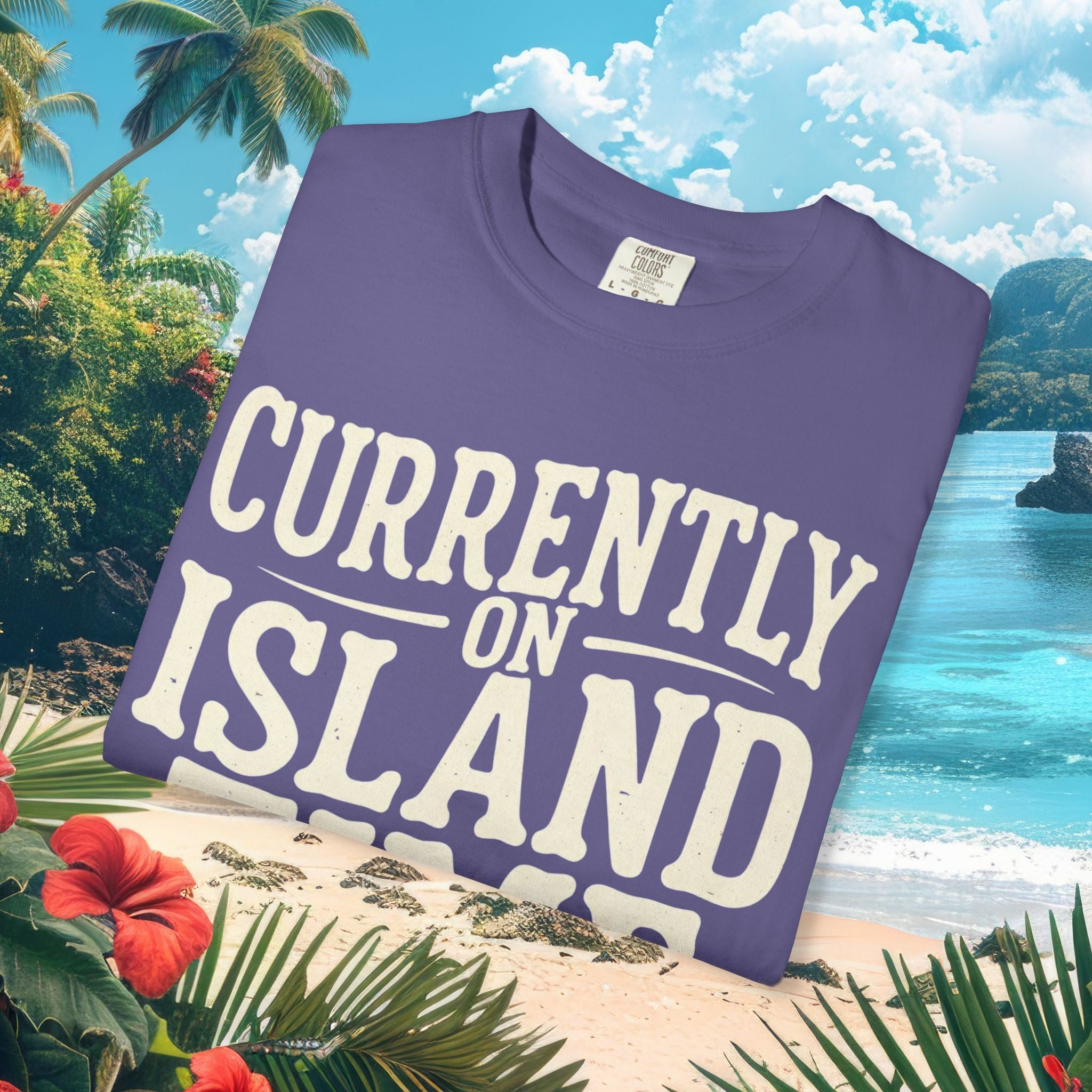 Currently on Island Time Tee