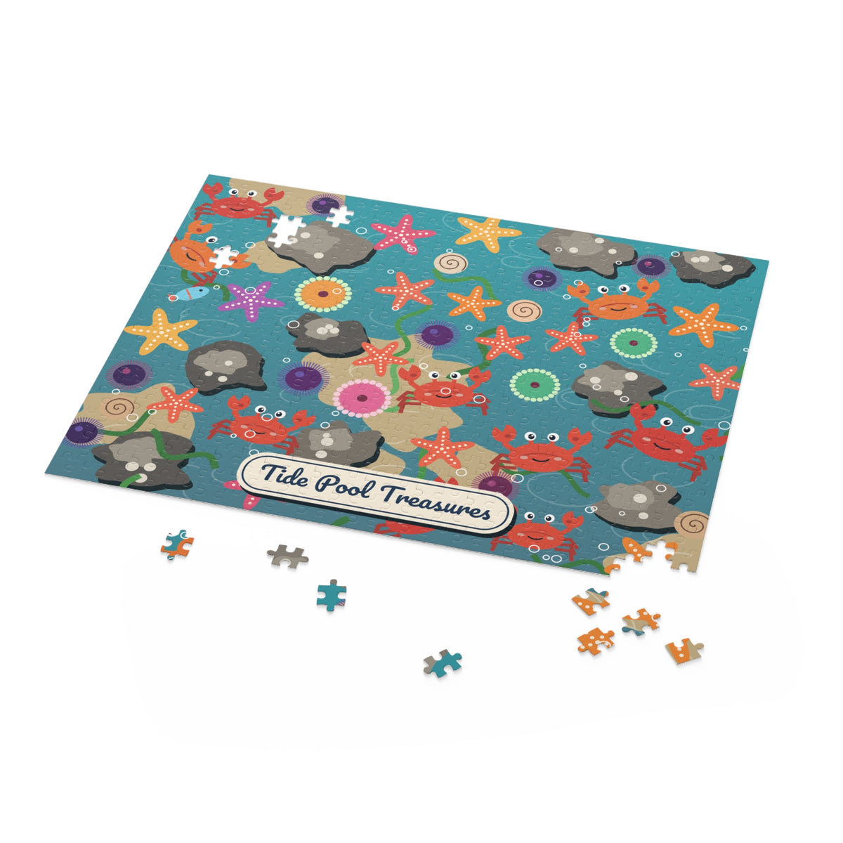 Tide Pool Treasures Jigsaw Puzzle, 252 or 500 Pieces