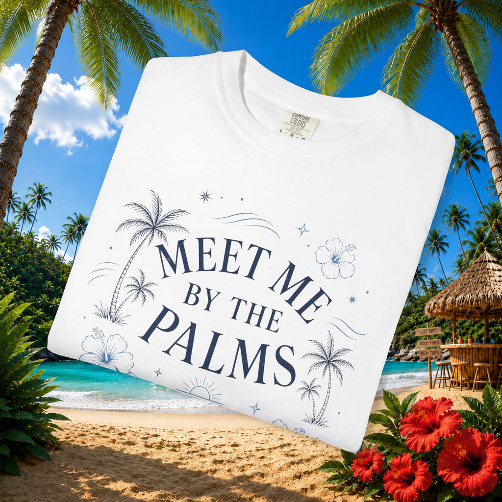 Meet Me by the Palms - Comfort Colors Tee