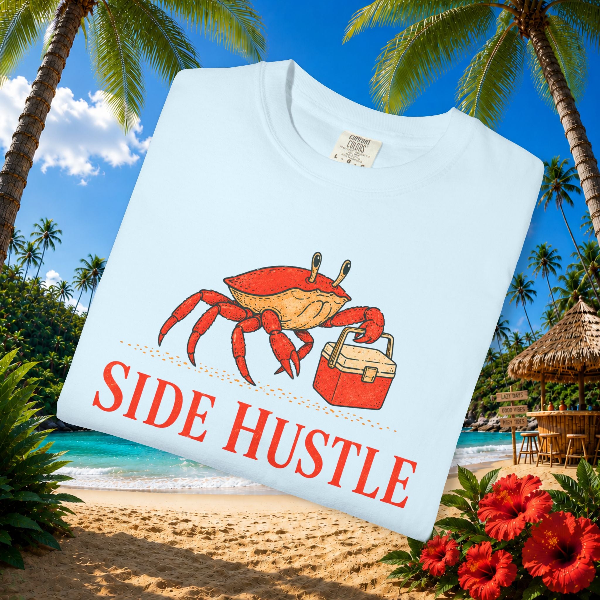 Side Hustle Crab Tee