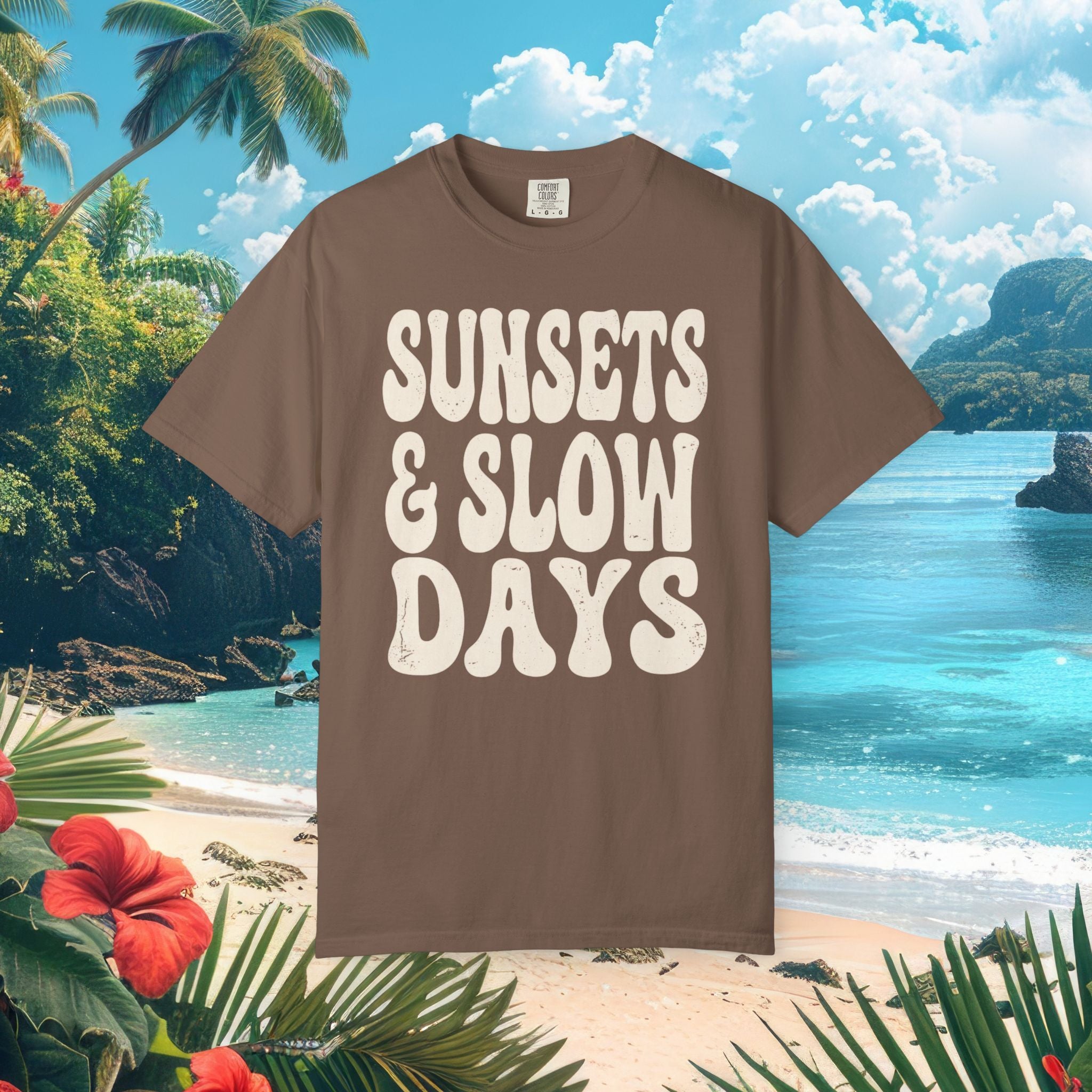 Sunsets & Slow Days Tee