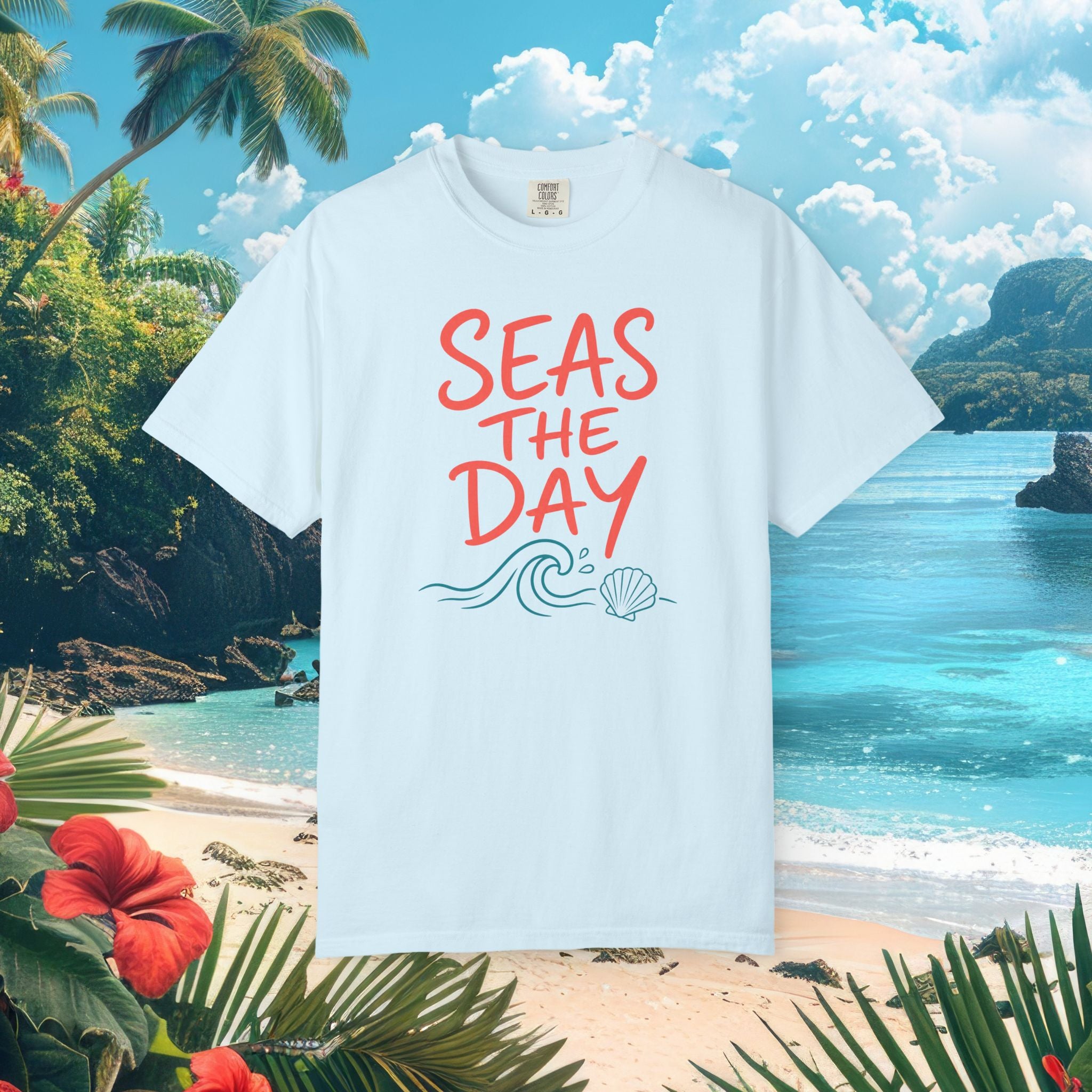 Seas the Day Beach Tee