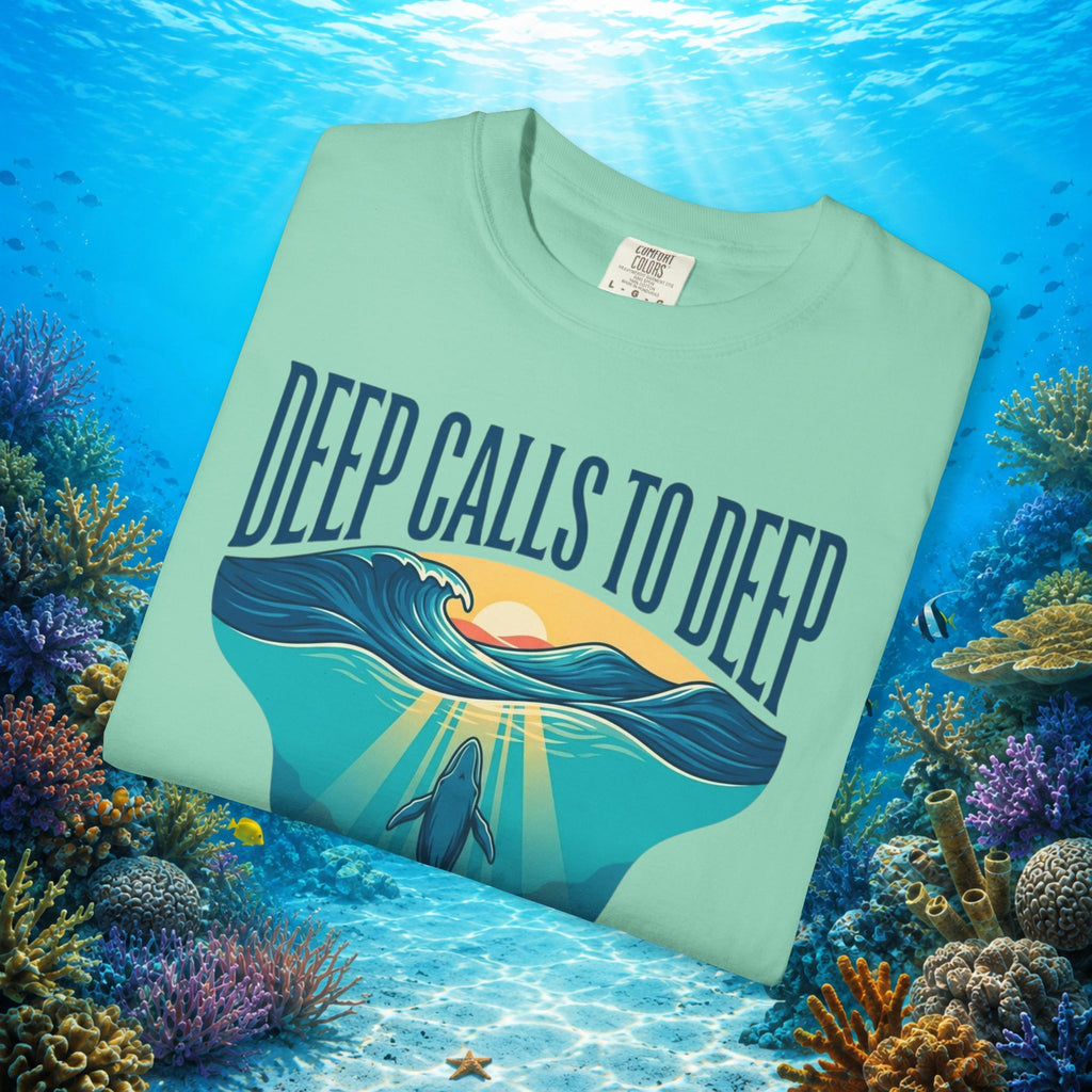 Deep Calls to Deep Faith Tee