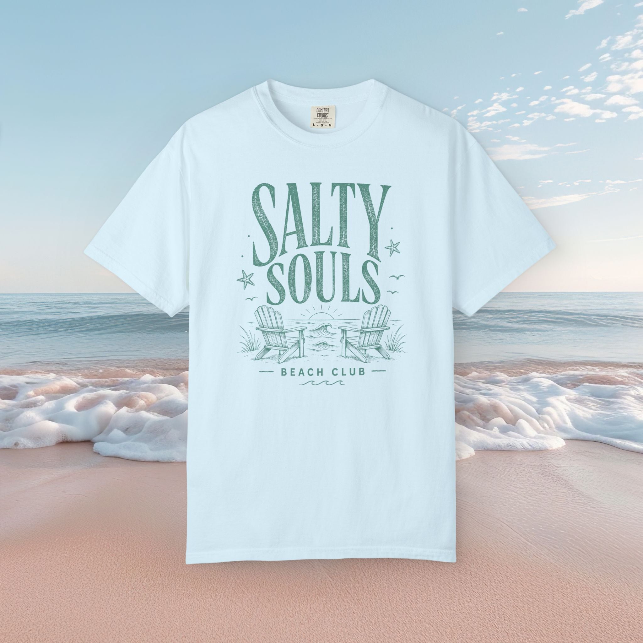 Salty Souls Beach Club Tee