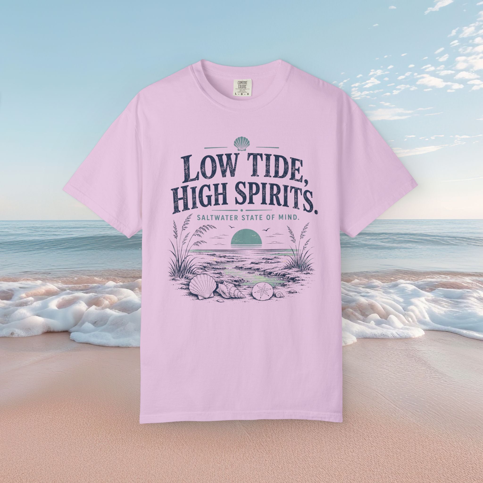 Low Tide, High Spirits Tee
