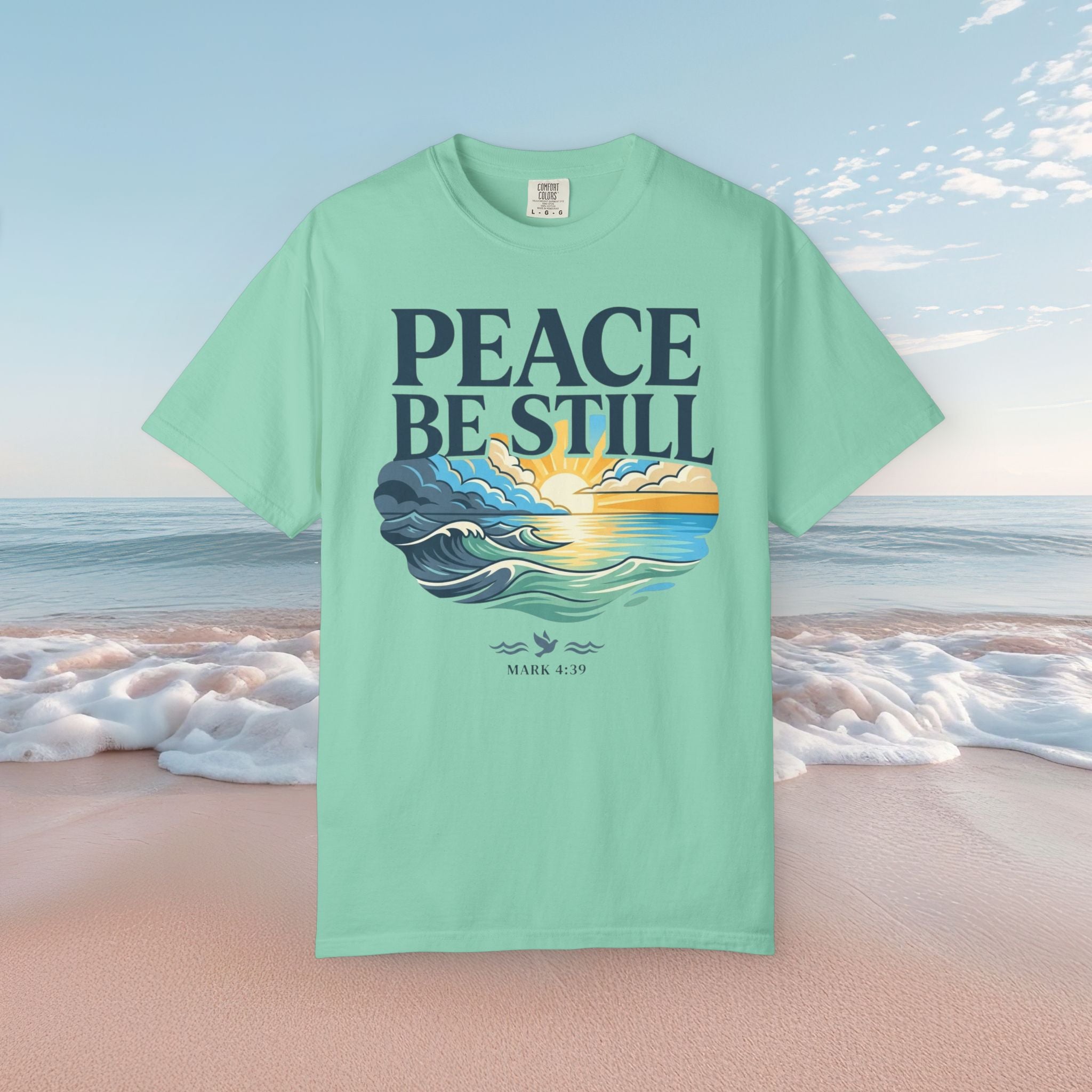 Peace Be Still Faith Tee