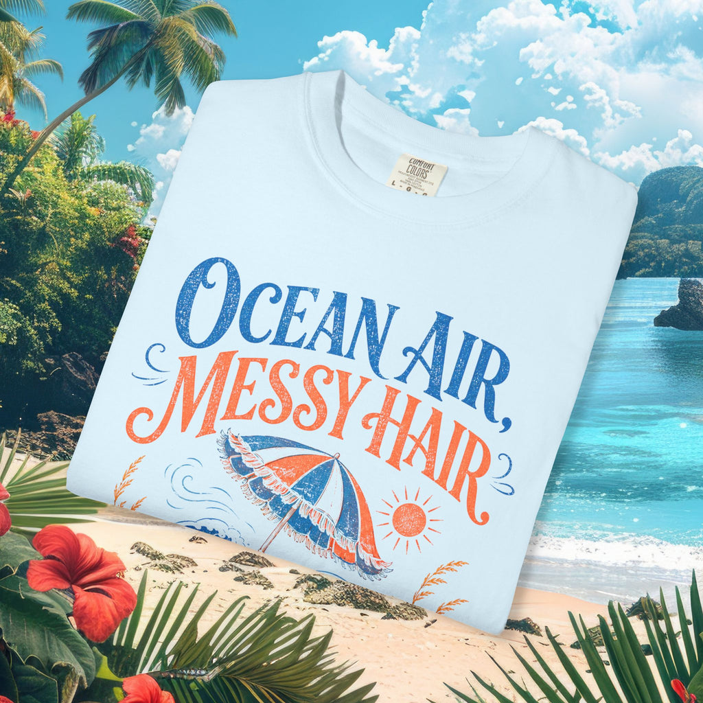 Ocean Air Messy Hair Tee