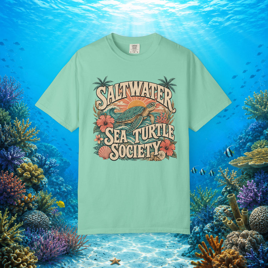 Sea Turtle Society - Comfort Colors Tee