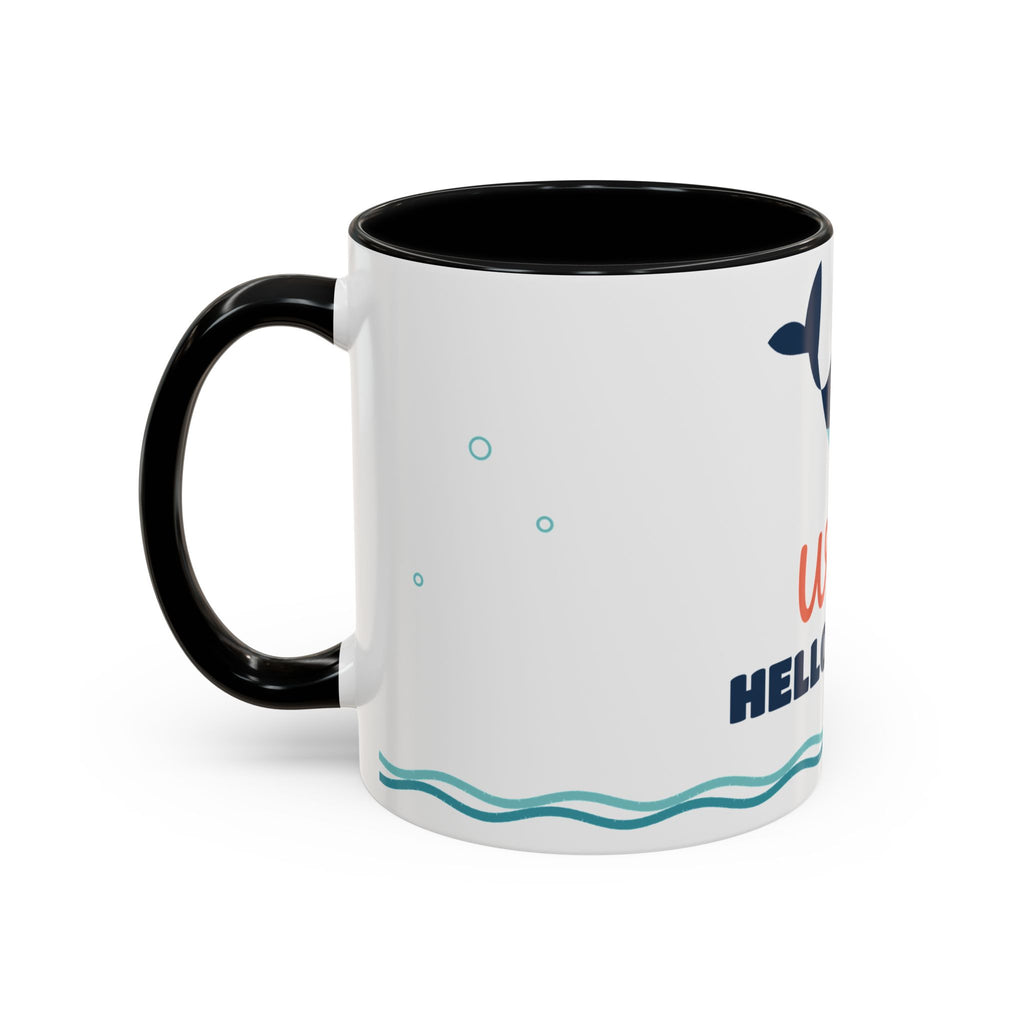 Whale Hello There Coffee Mug, 11oz or 15oz