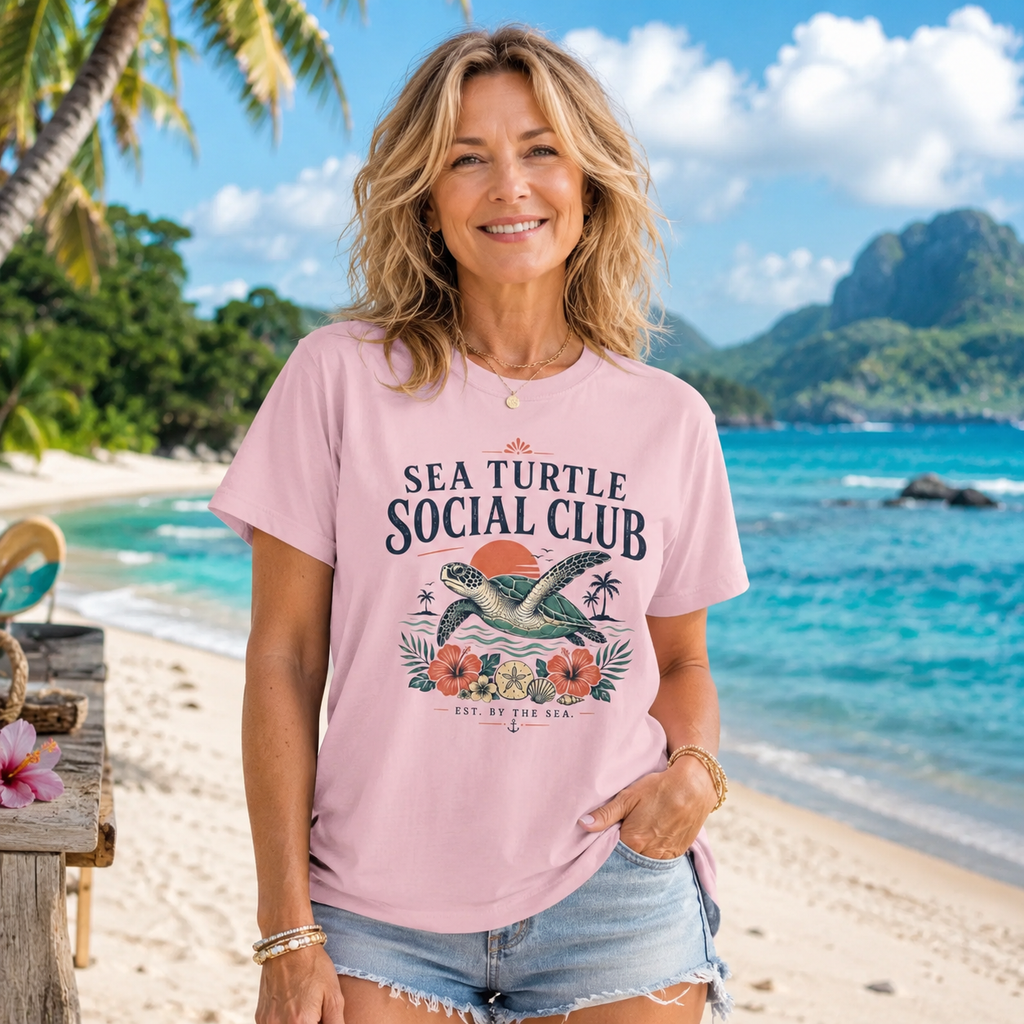 Sea Turtle Social Club Tee