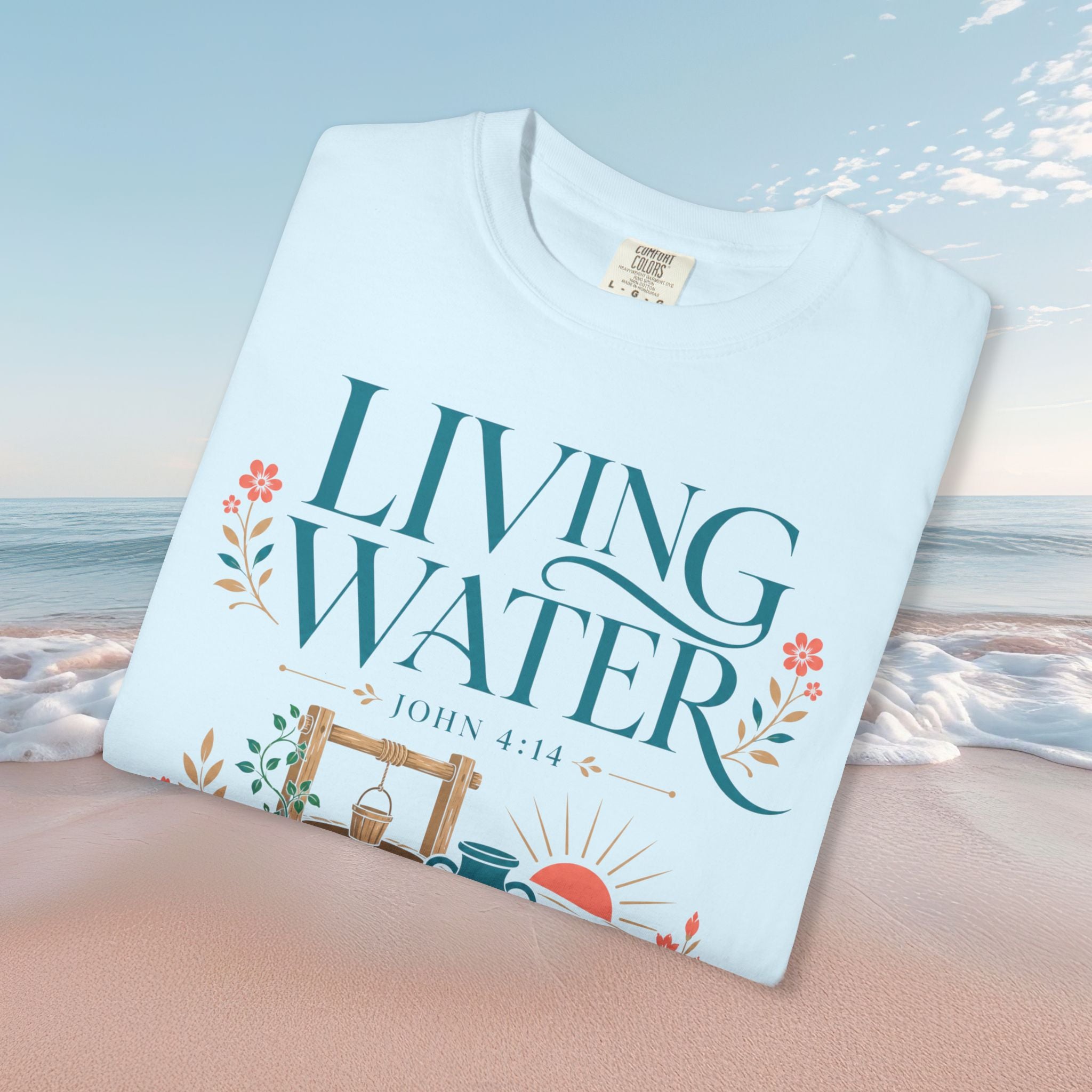 Living Water T-Shirt Faith Tee