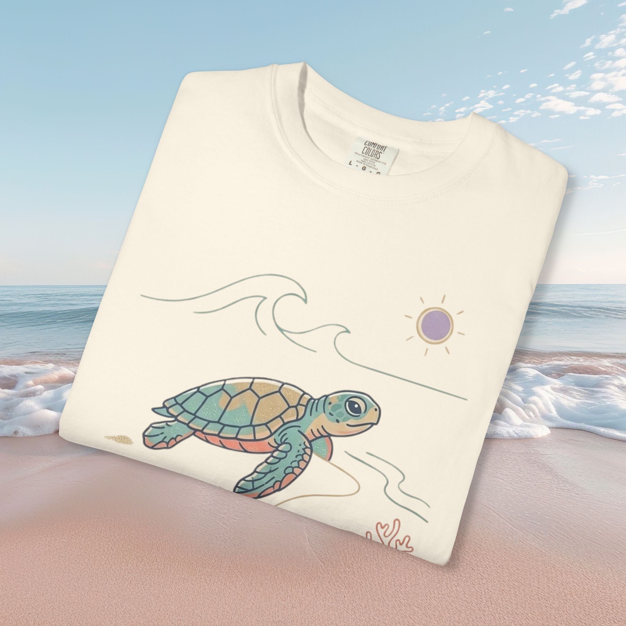 Sea Turtle 'Little by Little' Tee