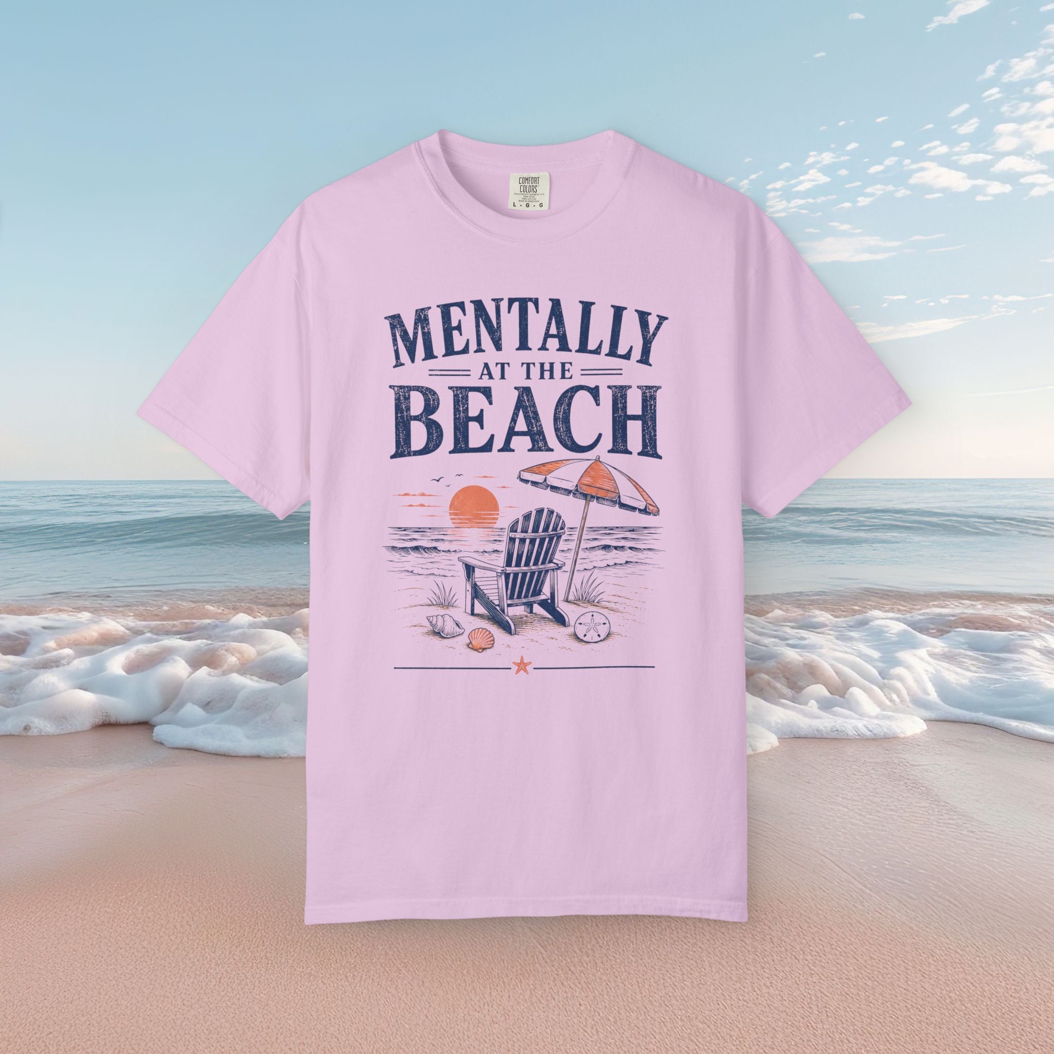 Mentally at the Beach Tee