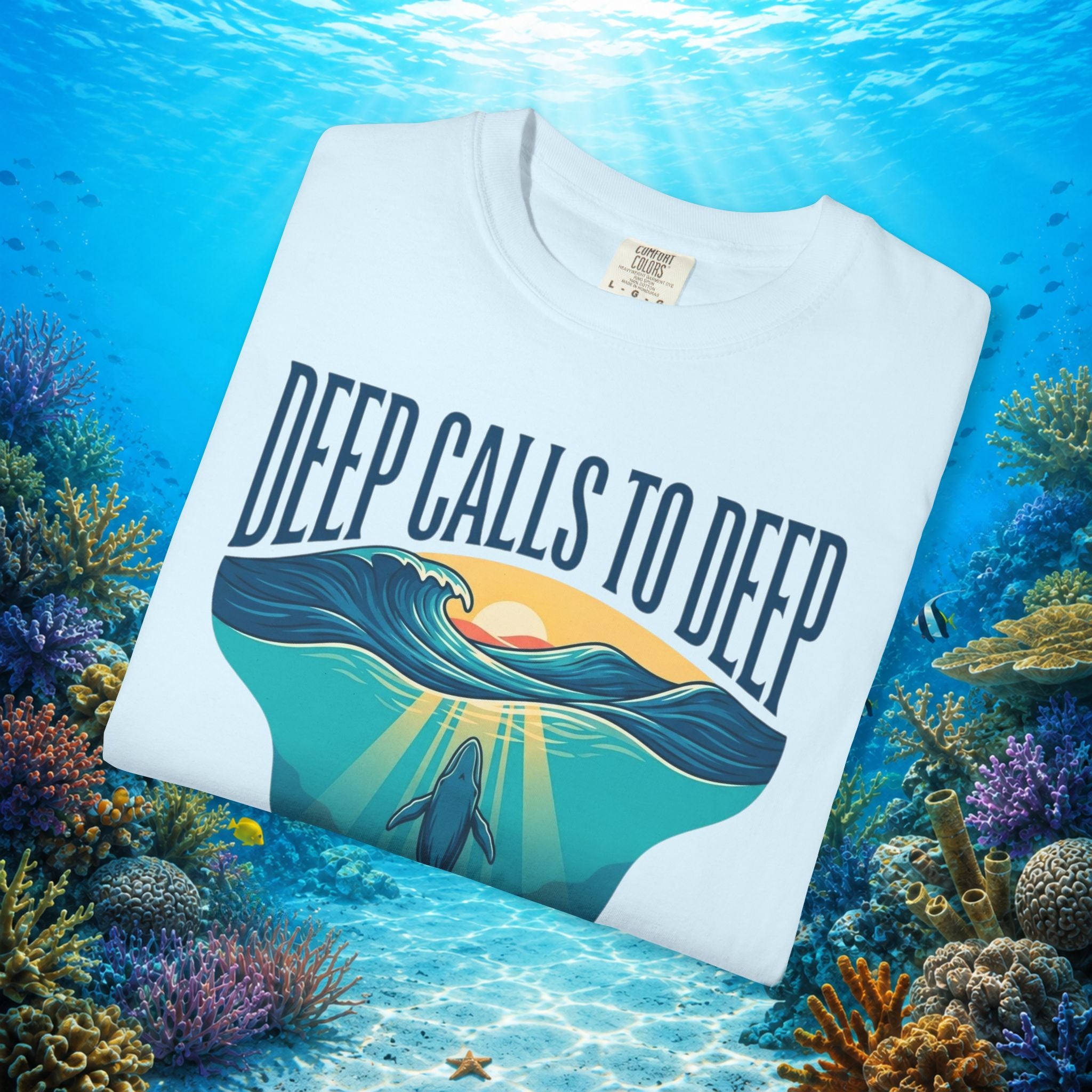 Deep Calls to Deep Faith Tee