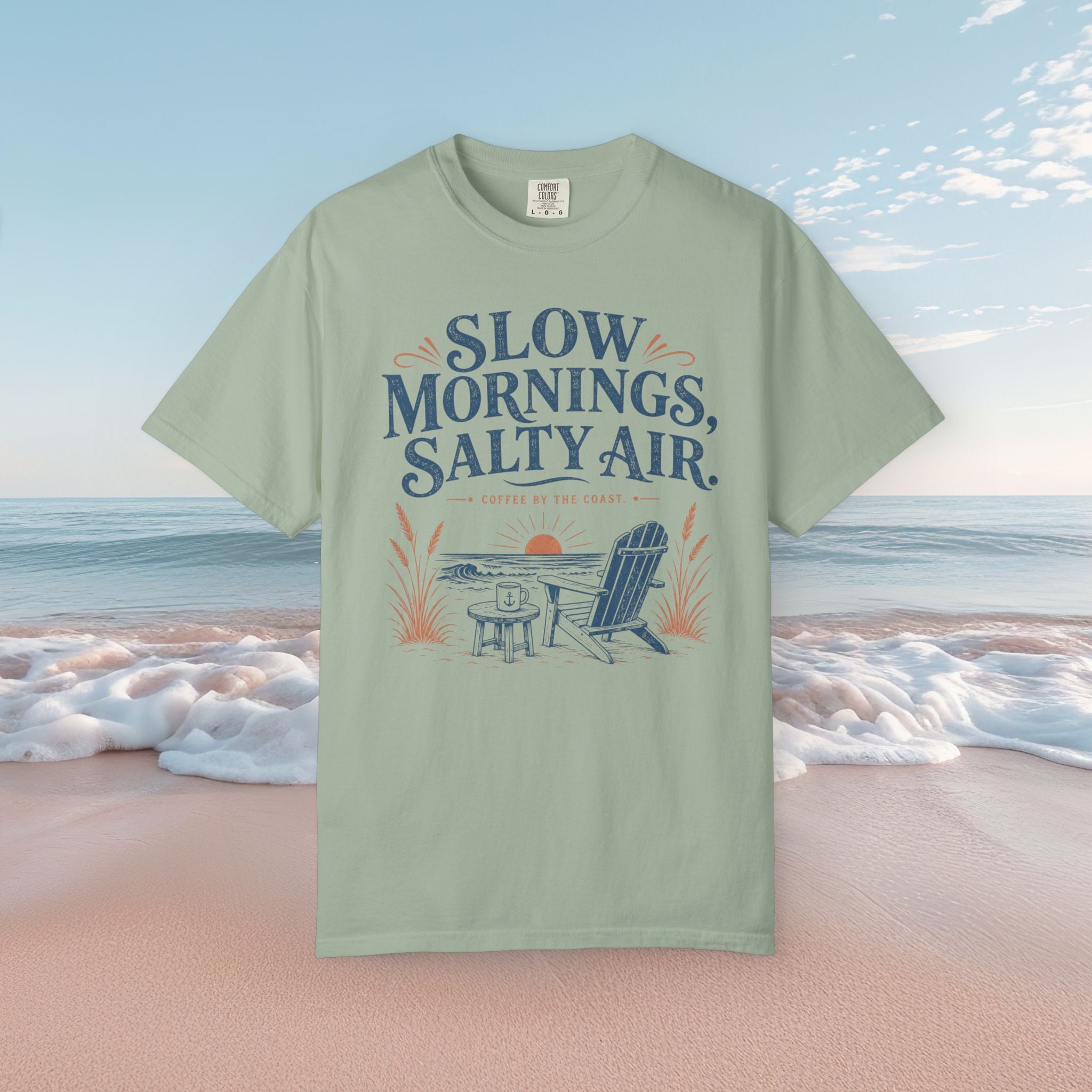 Slow Mornings, Salty Air Tee