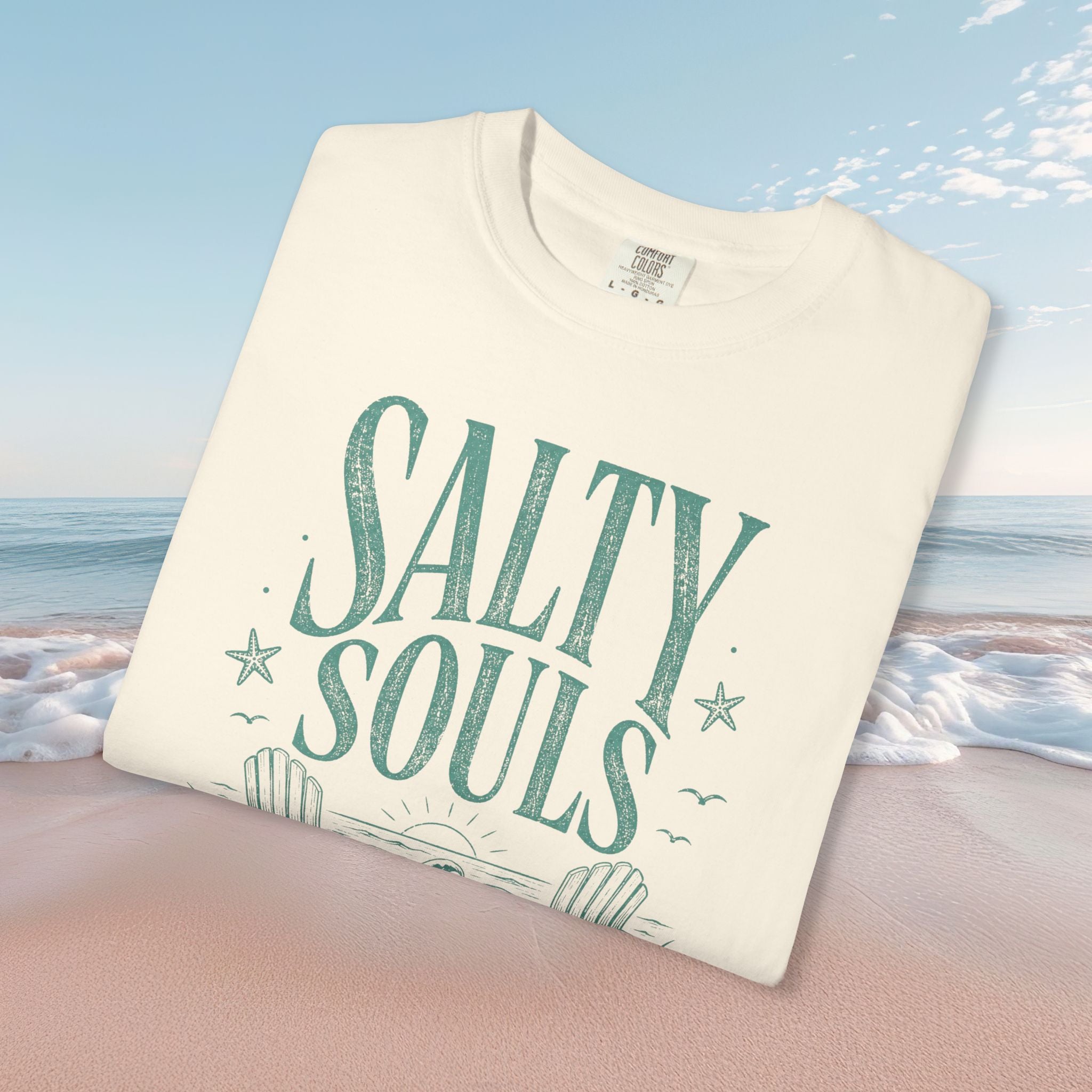 Salty Souls Beach Club Tee